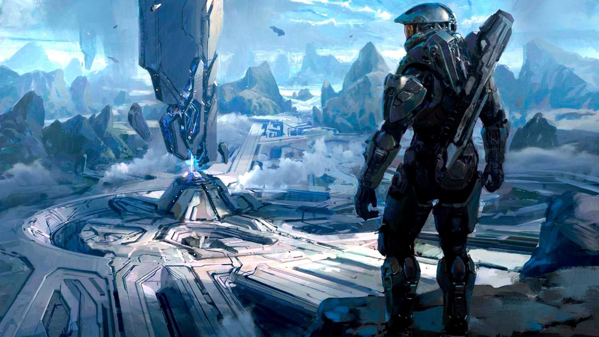 Master Chief, Halo 5 wallpaper, Posted by Samantha Tremblay, Xbox gaming, 1920x1080 Full HD Desktop