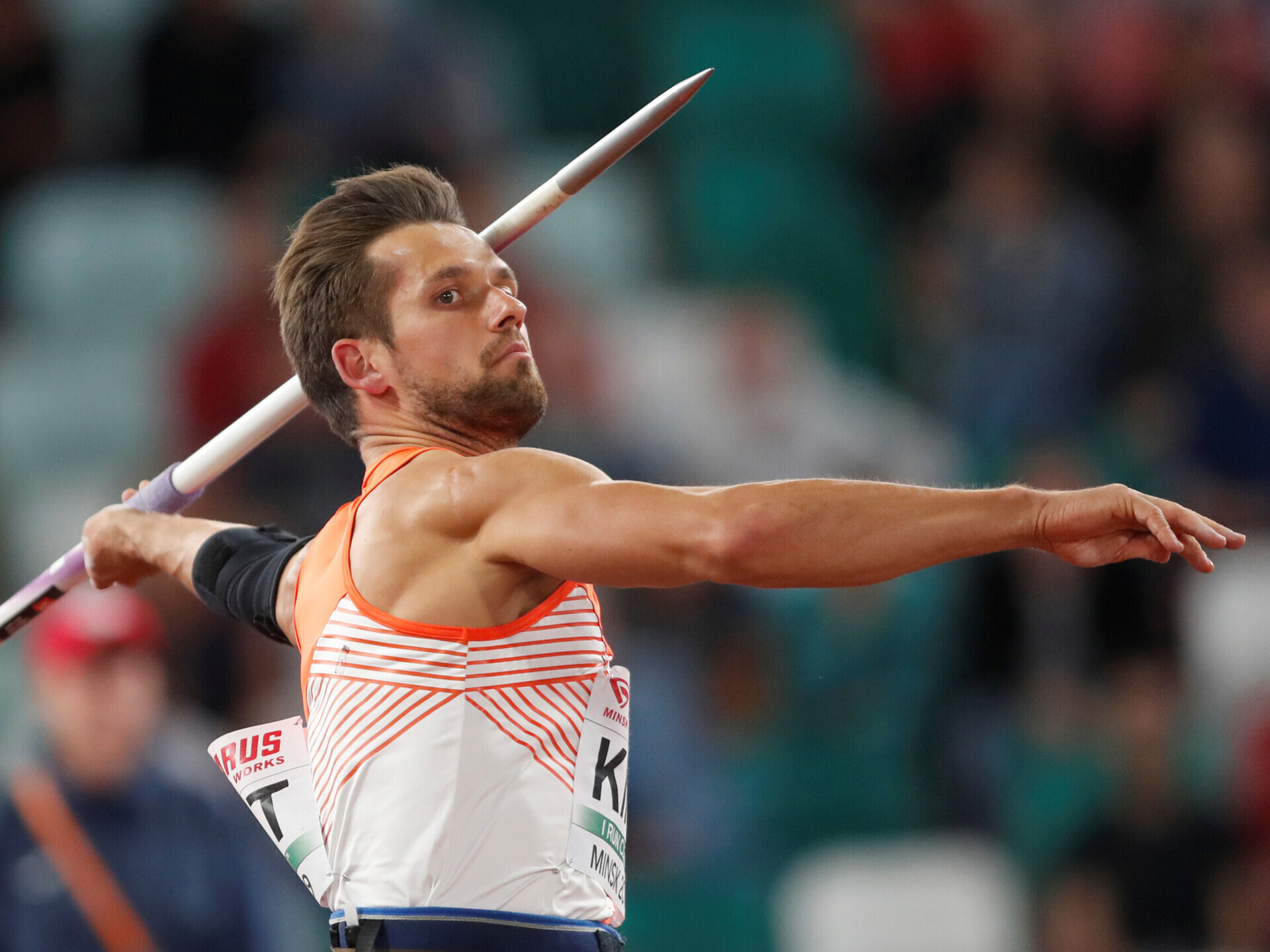 Magnus Kirt, Sportsman, Javelin throw, Estonian, 1920x1440 HD Desktop