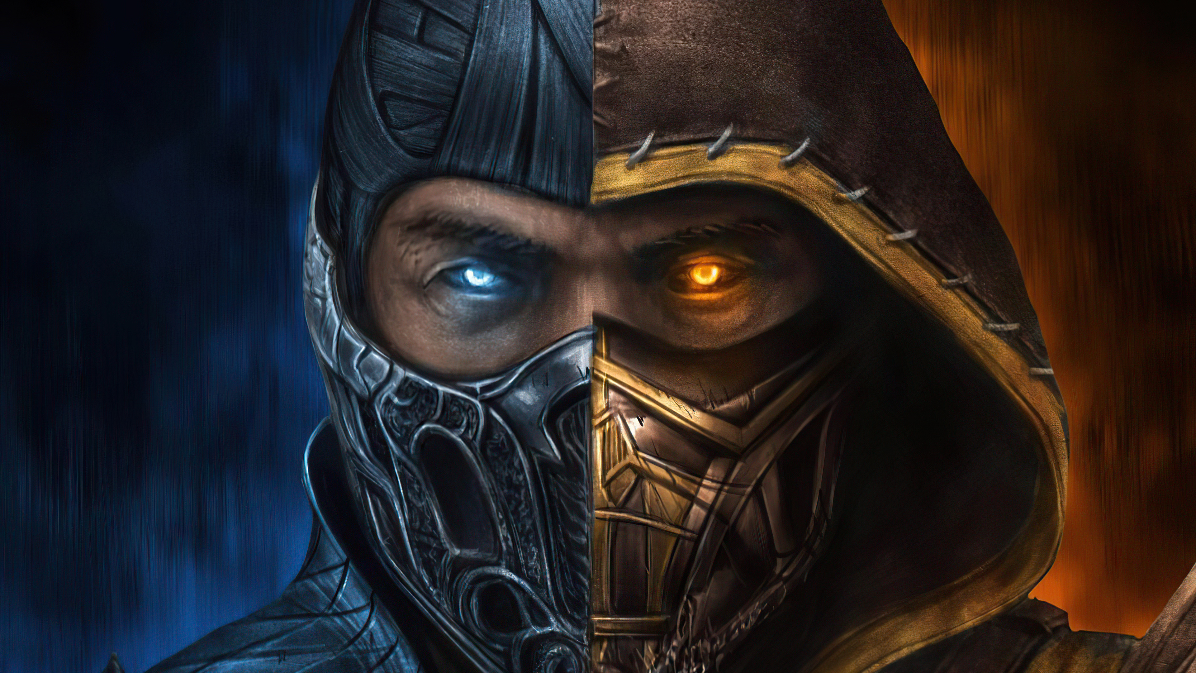 Scorpion (Mortal Kombat), Movies, Sub Zero, Mortal Kombat X, 3840x2160 4K Desktop