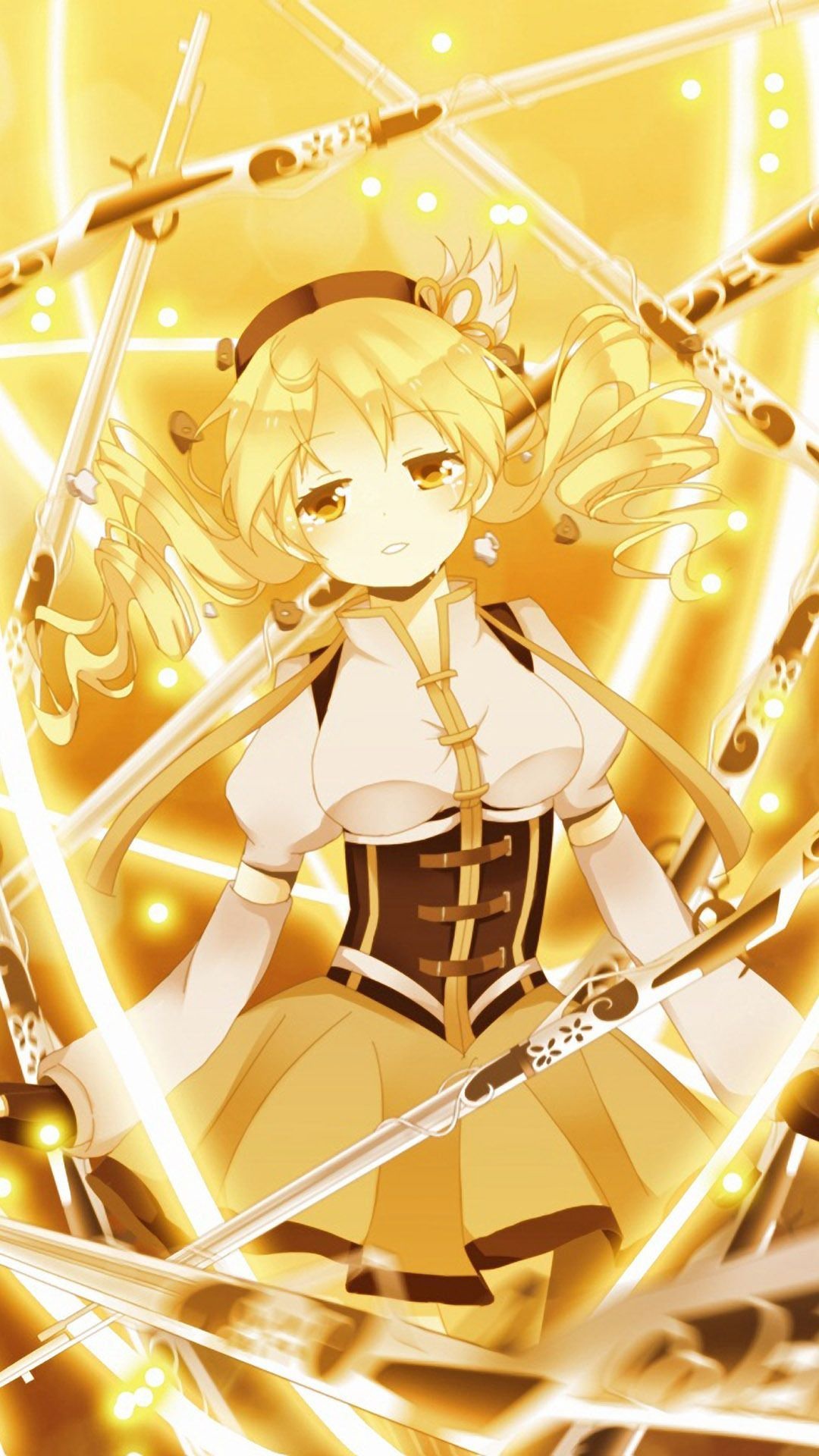 Mami Tomoe, Madoka Magica Wallpaper, 1080x1920 Full HD Phone