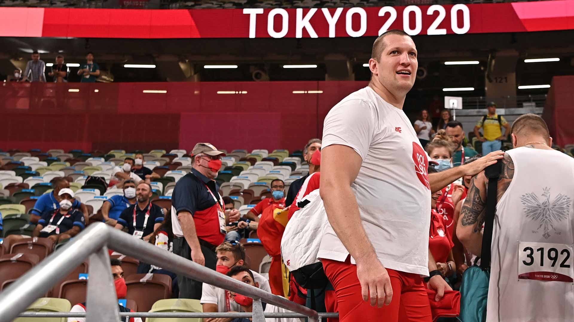 Wojciech Nowicki, Gold medal, Olympics, Hammer throw, 1920x1080 Full HD Desktop