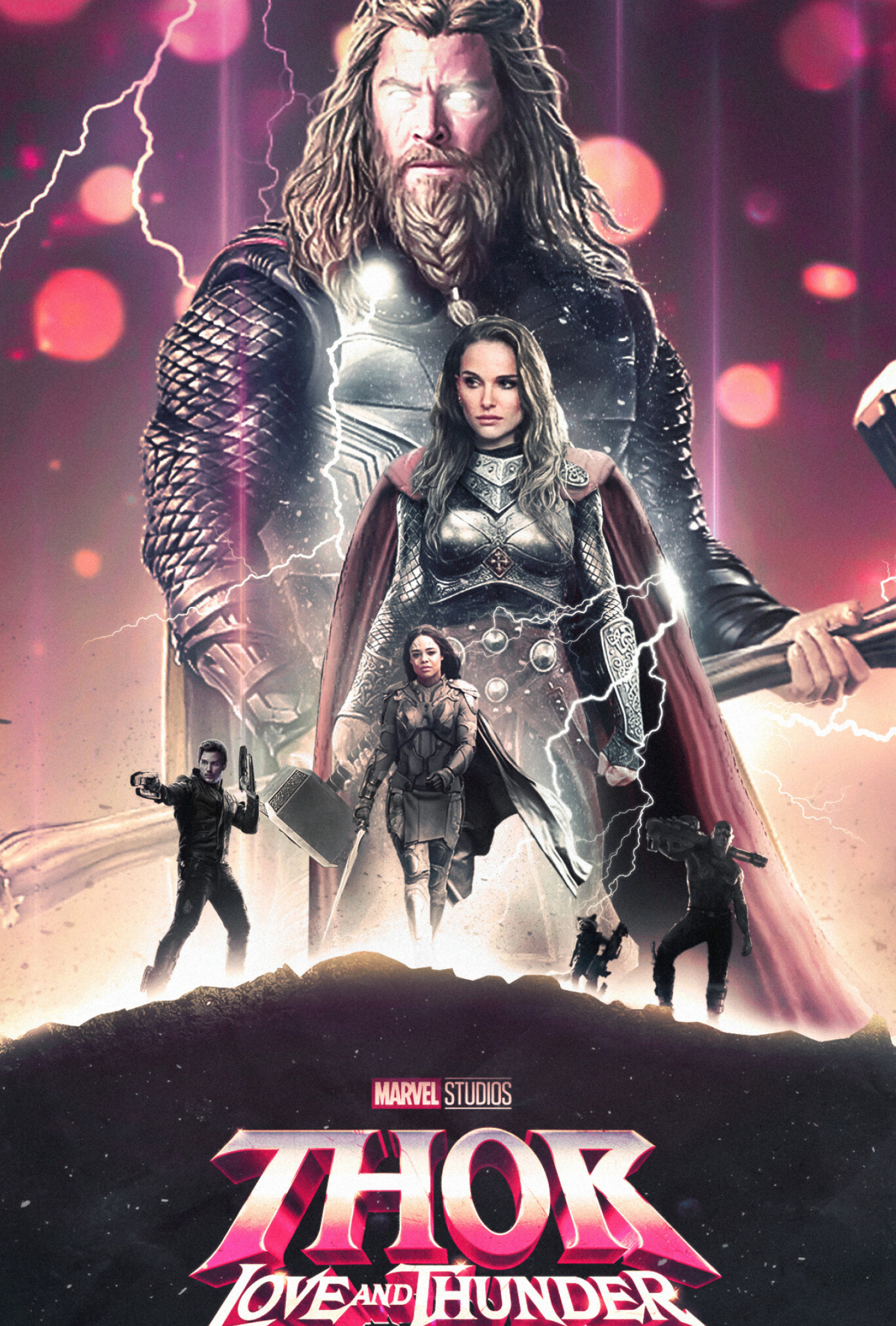 Thor: Love and Thunder, 2022 movie, Marvel posters, 1690x2500 HD Phone