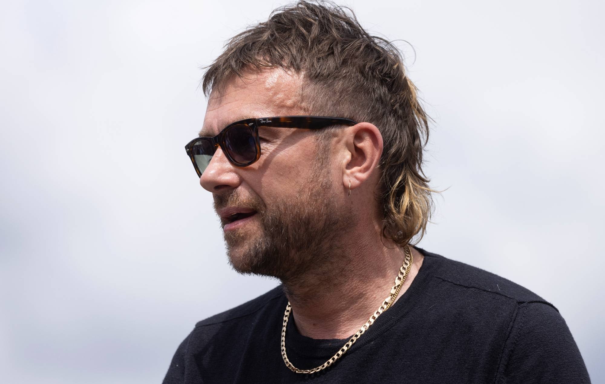 Damon Albarn, mullet, 2000x1270 HD Desktop