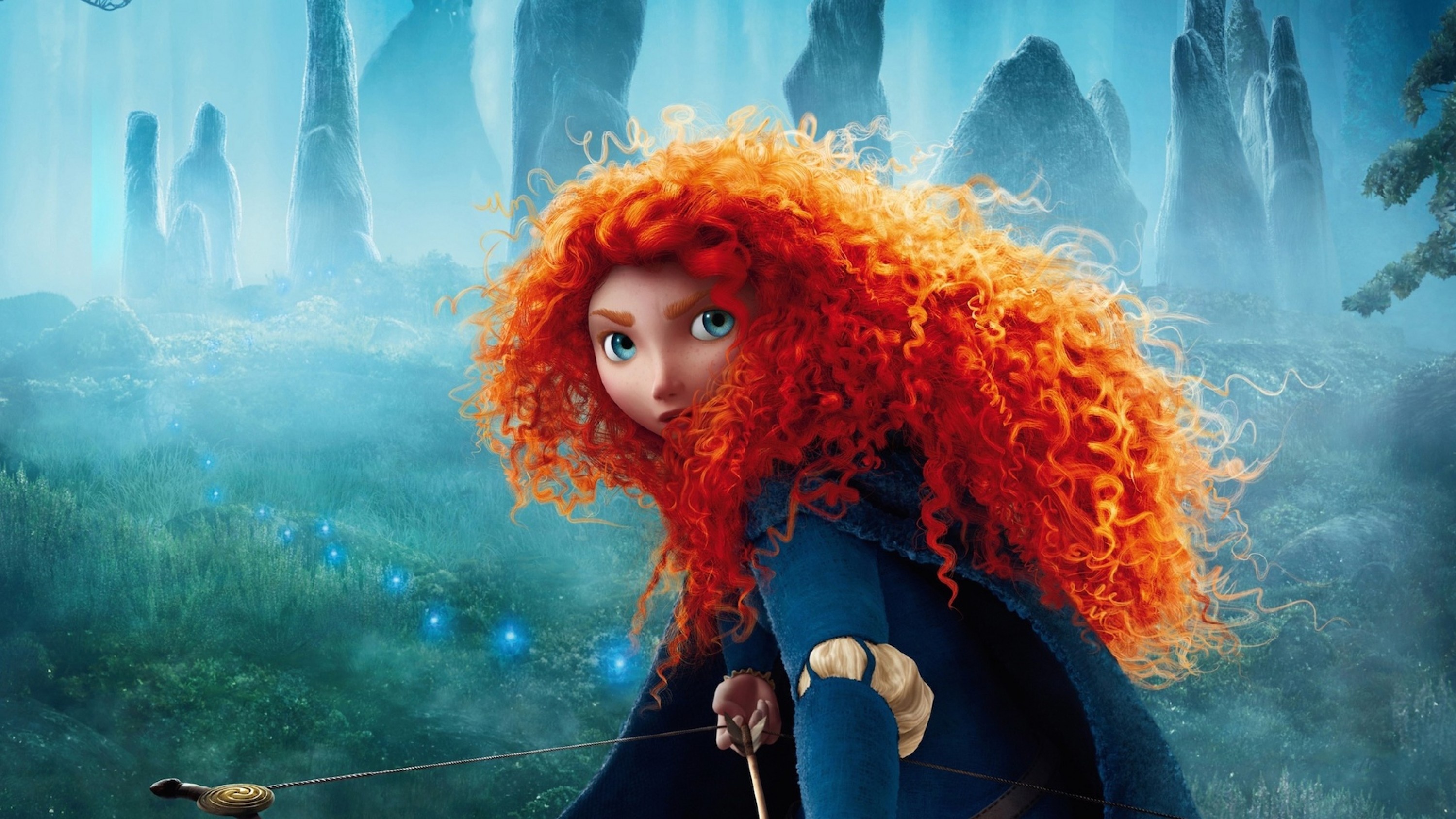 Princess Merida, Brave, Animation, Film Guide, 3000x1690 HD Desktop