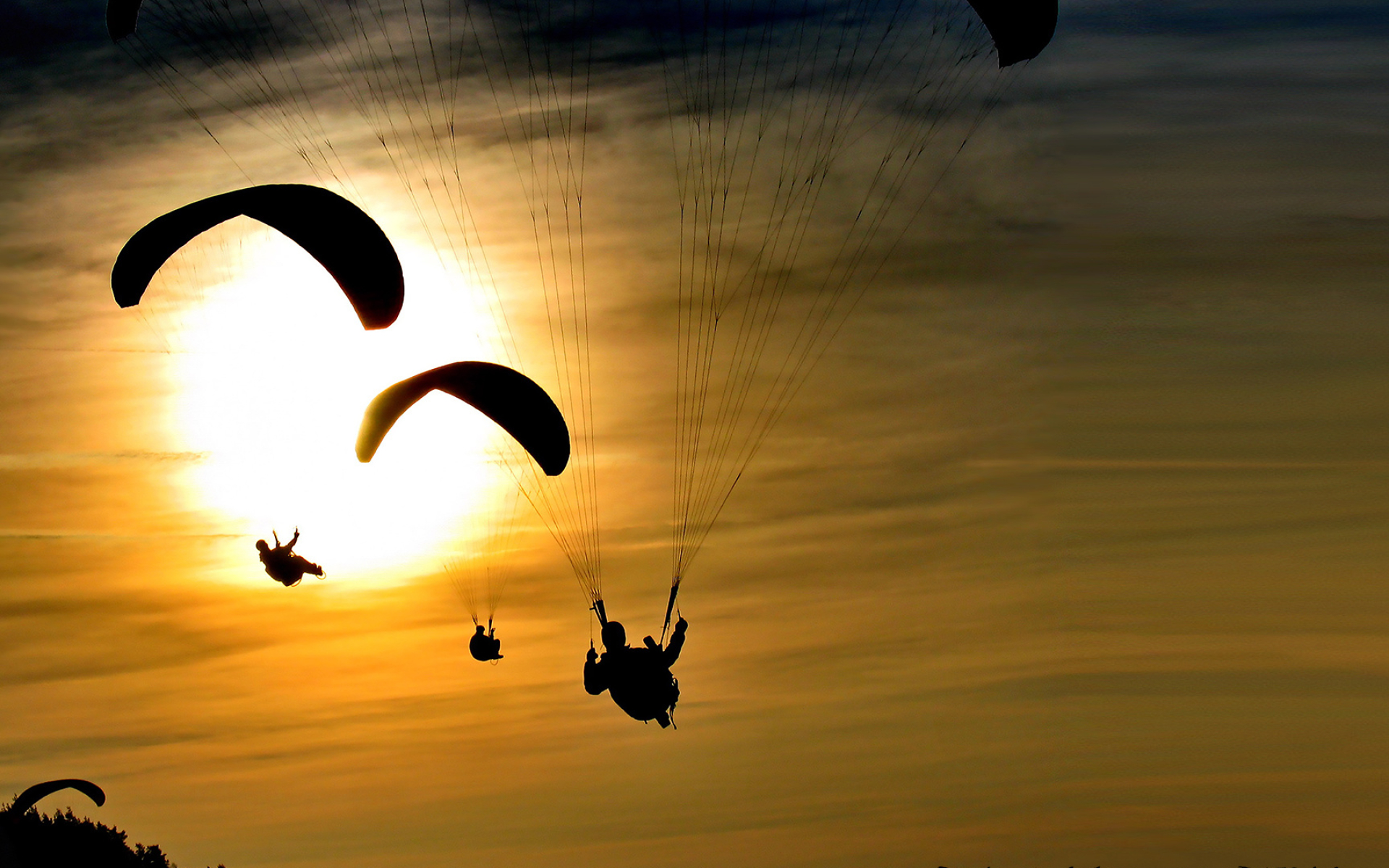 Paragliding sport, Captivating wallpapers, Stunning visuals, Skyward inspiration, 1920x1200 HD Desktop