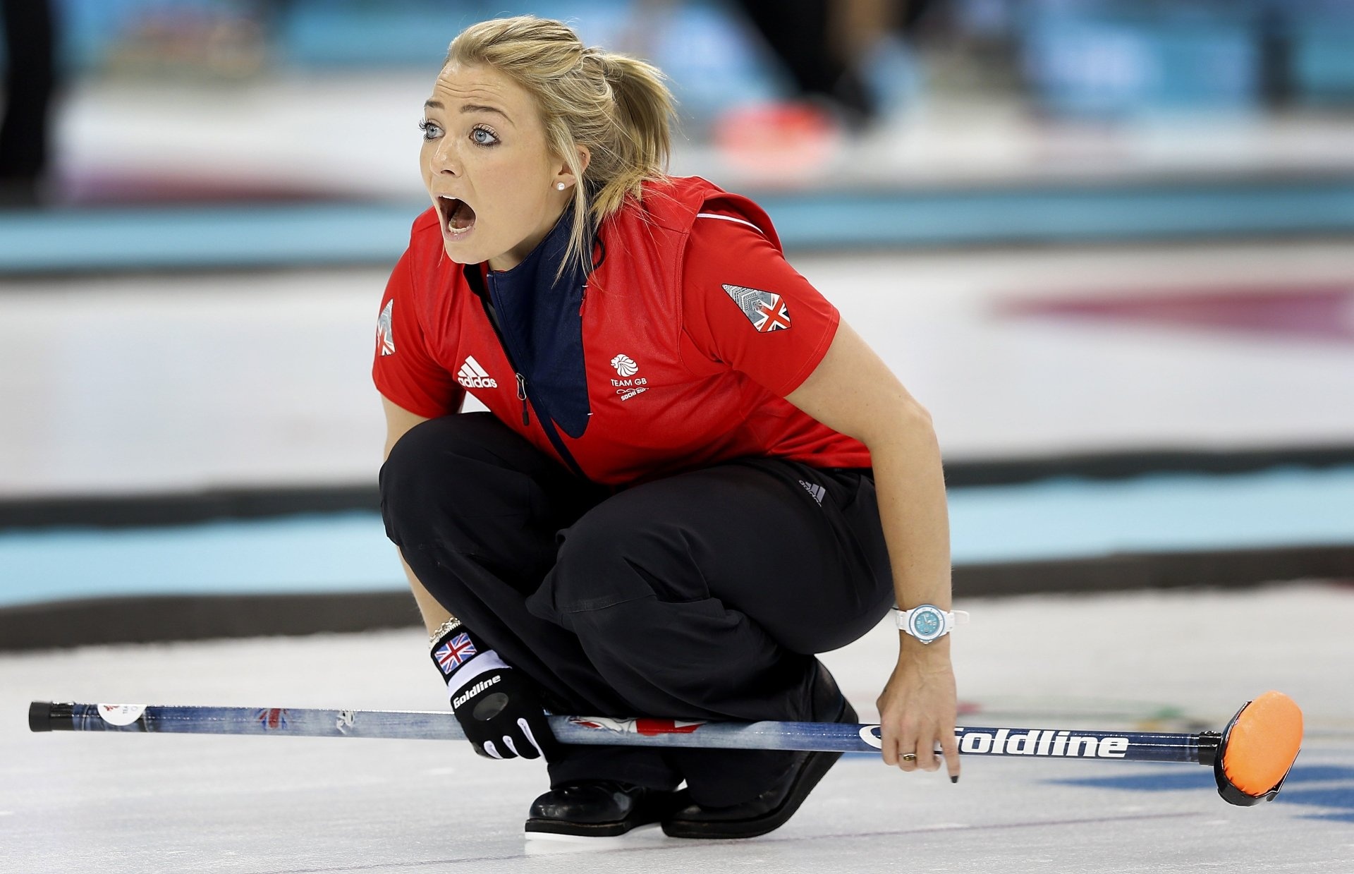 Anna Sloan, Curling Wallpaper, 1920x1240 HD Desktop