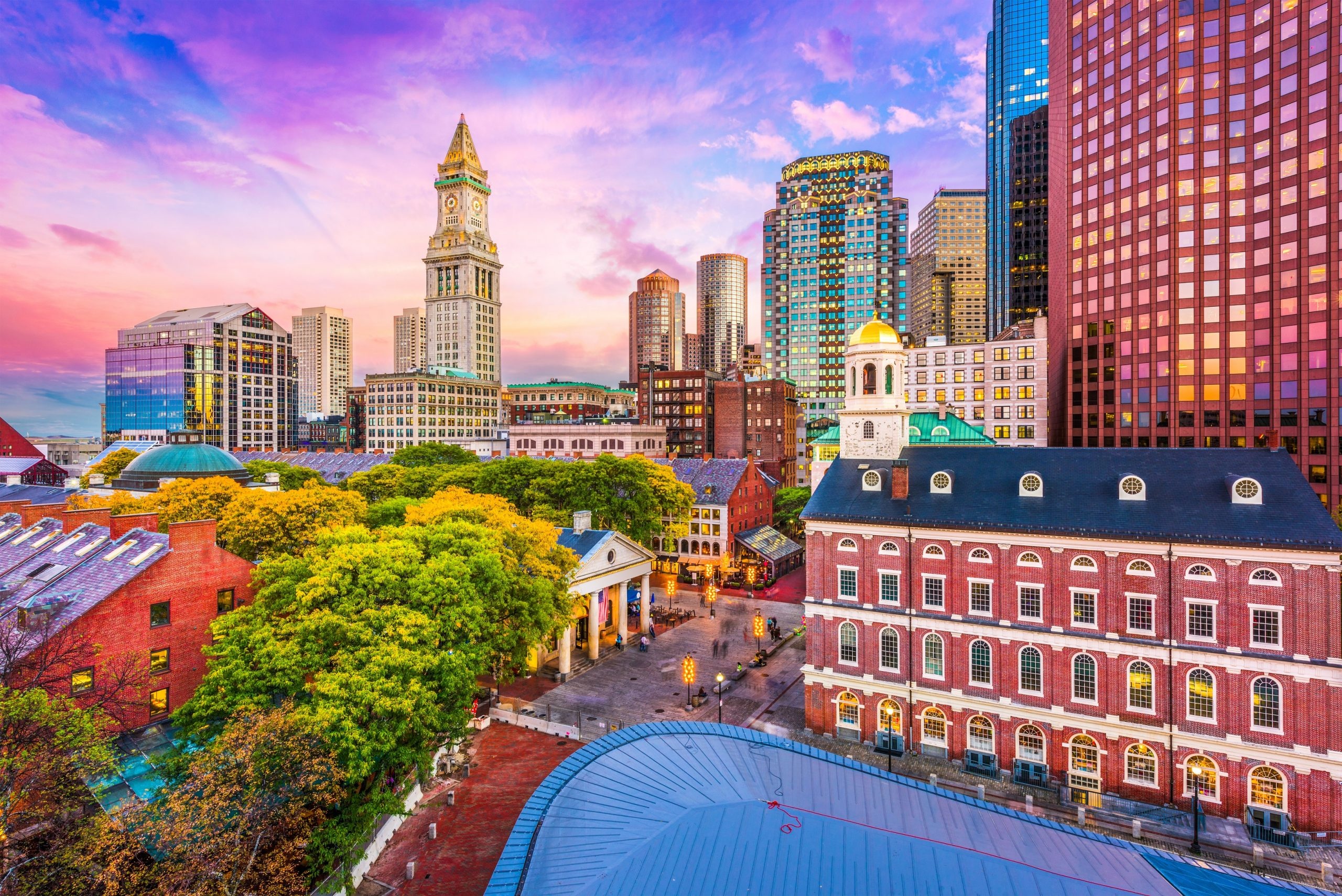 Freedom Trail, Boston, Self-guided tour, Historical walking, 2560x1710 HD Desktop