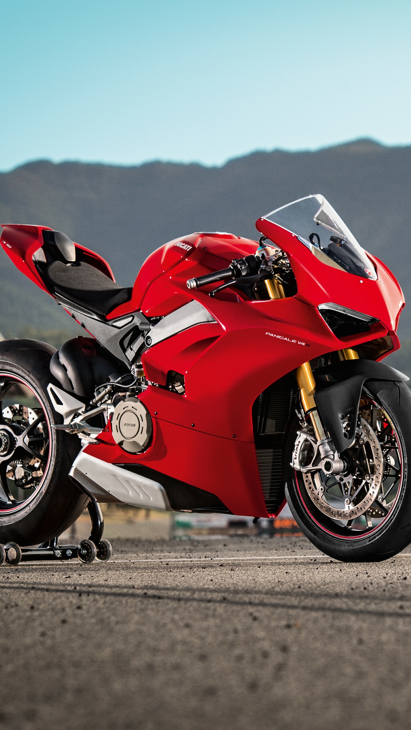 Wallpaper Ducati Panigale V4 S, Bikes 4K, Captivating design, High-performance machine, 1440x2560 HD Phone