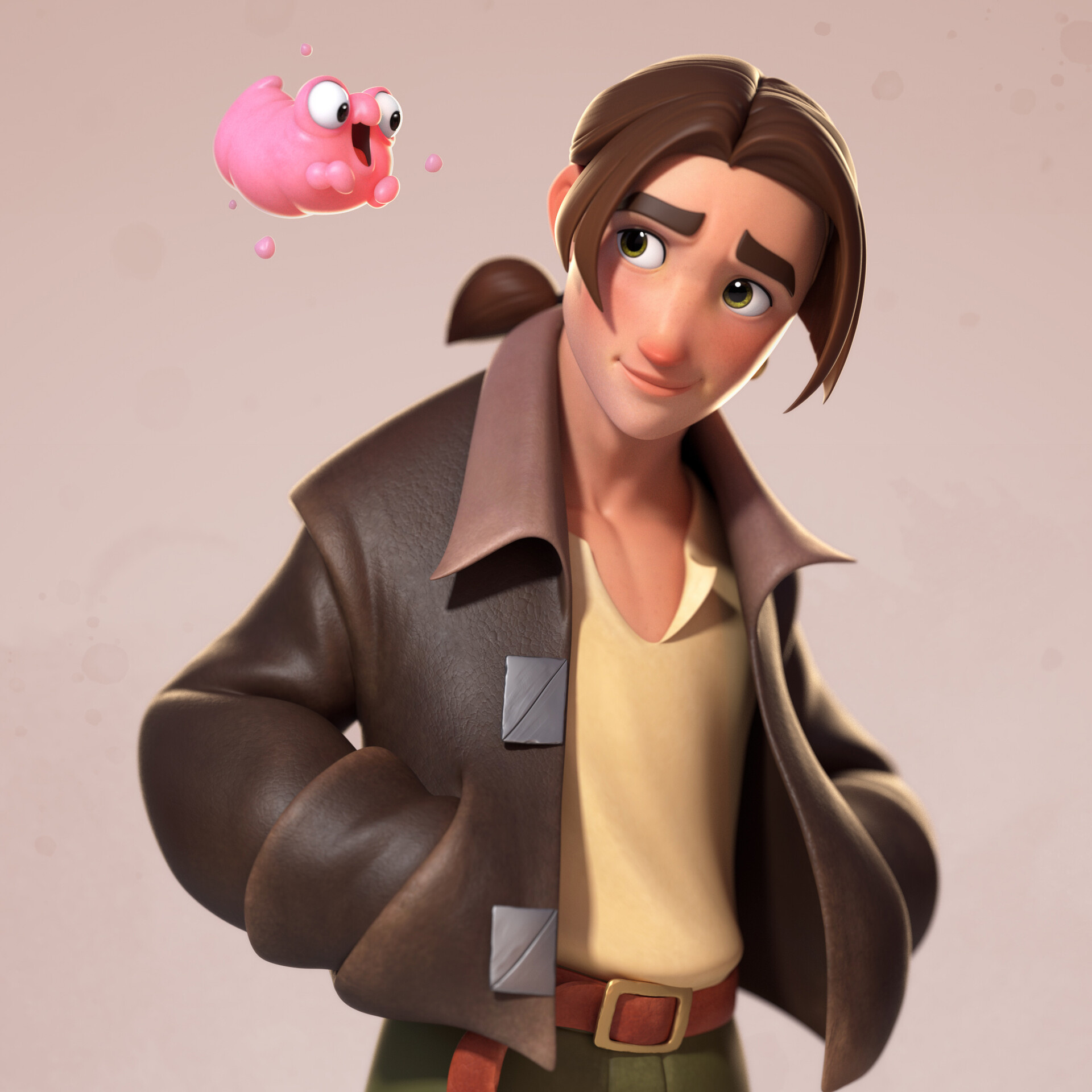 Treasure Planet Animation, Artistic portrayal, Jim Hawkins character, High-flying adventure, 1920x1920 HD Phone