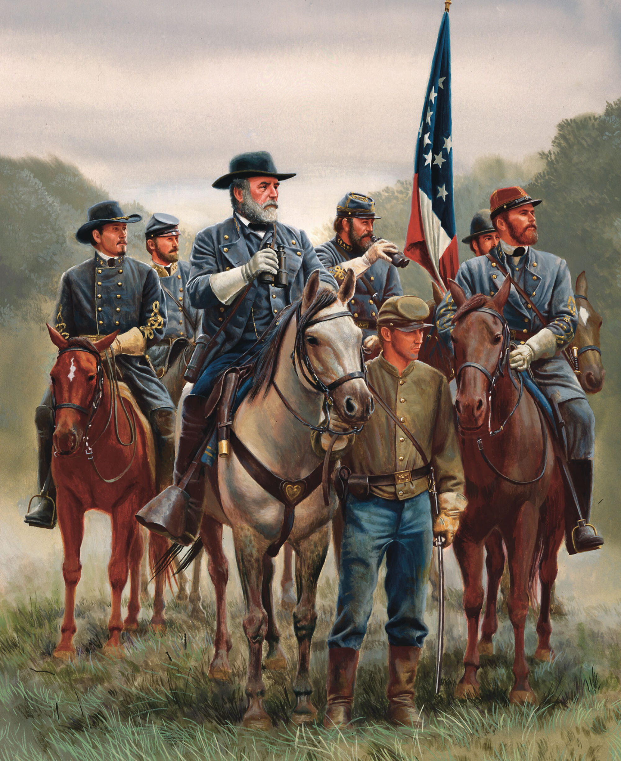 Confederate paintings, Artistic depiction, Historical scenes, Heritage preservation, 2000x2460 HD Phone