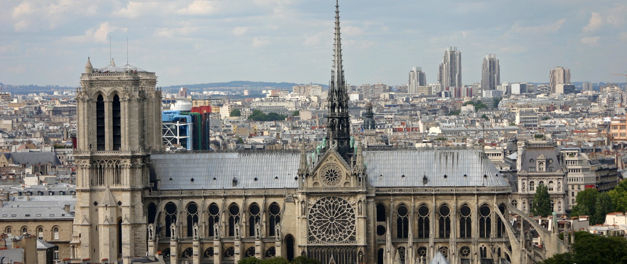 Notre-Dame Cathedral, Travels, Wallpaper background, Timeless beauty, 2560x1080 Dual Screen Desktop