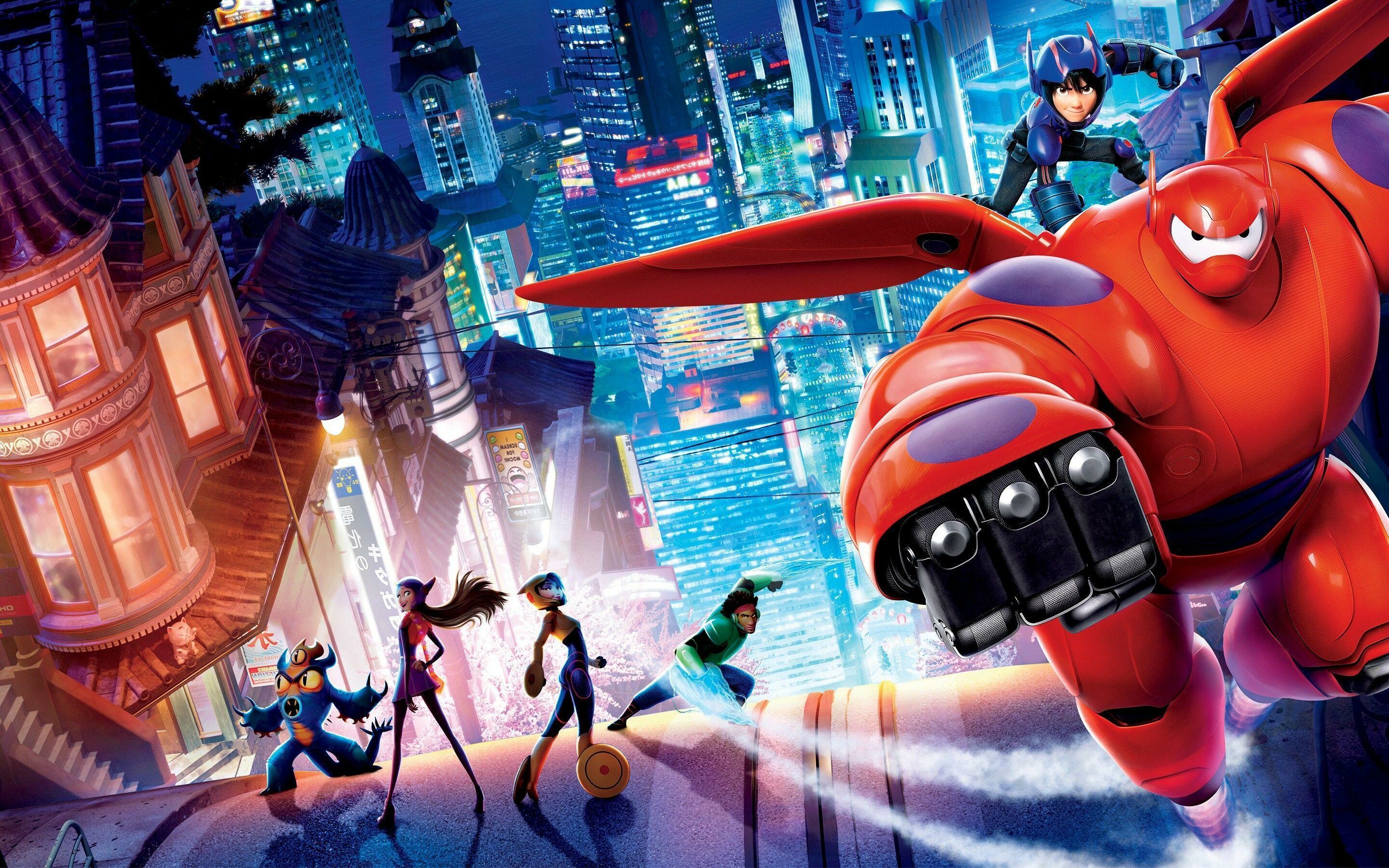 Big Hero 6 animation, Desktop wallpapers, Desktop backgrounds, 2880x1800 HD Desktop