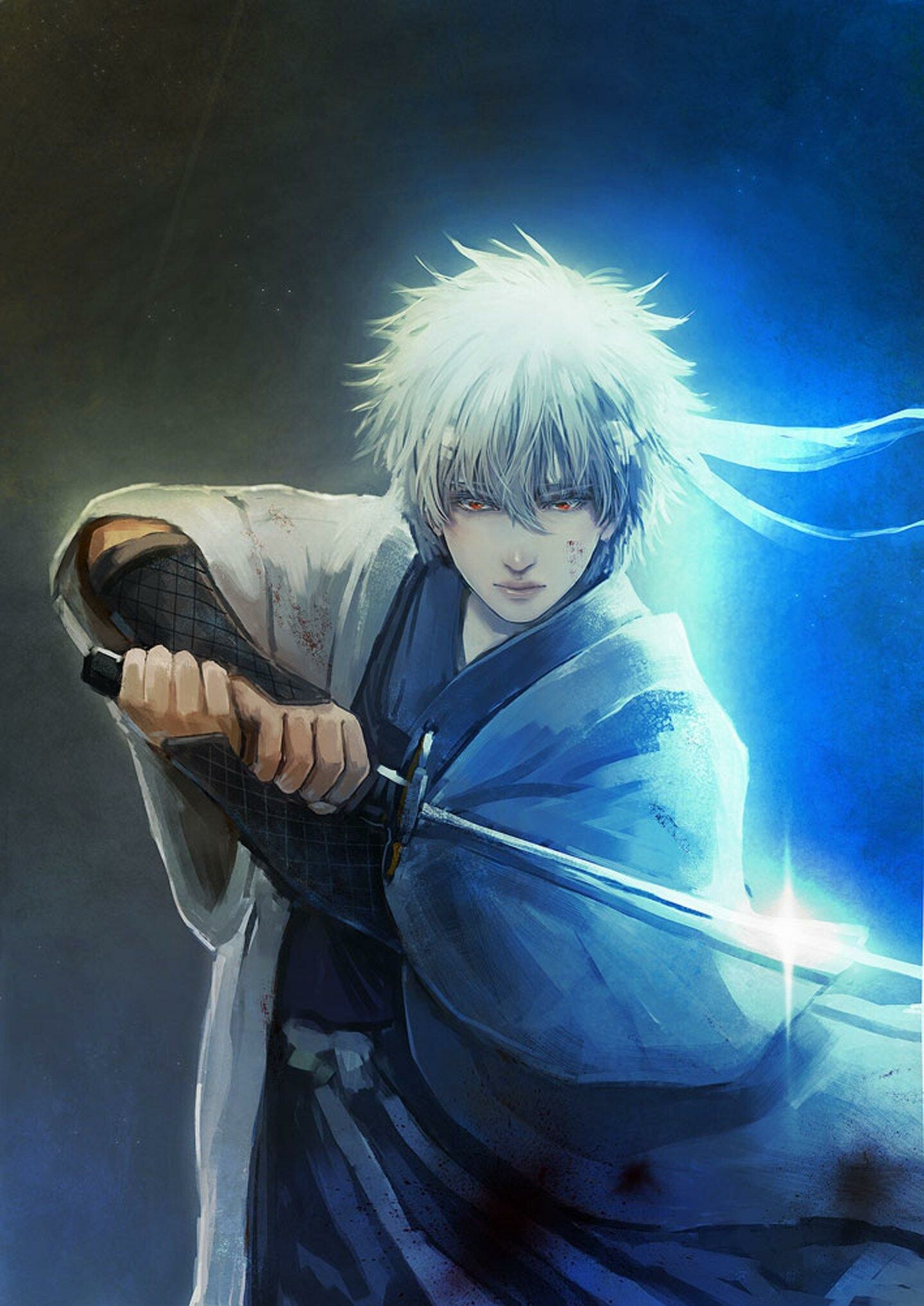 Gintama anime, Top free, Anime backgrounds, Dynamic scenes, 1440x2040 HD Phone