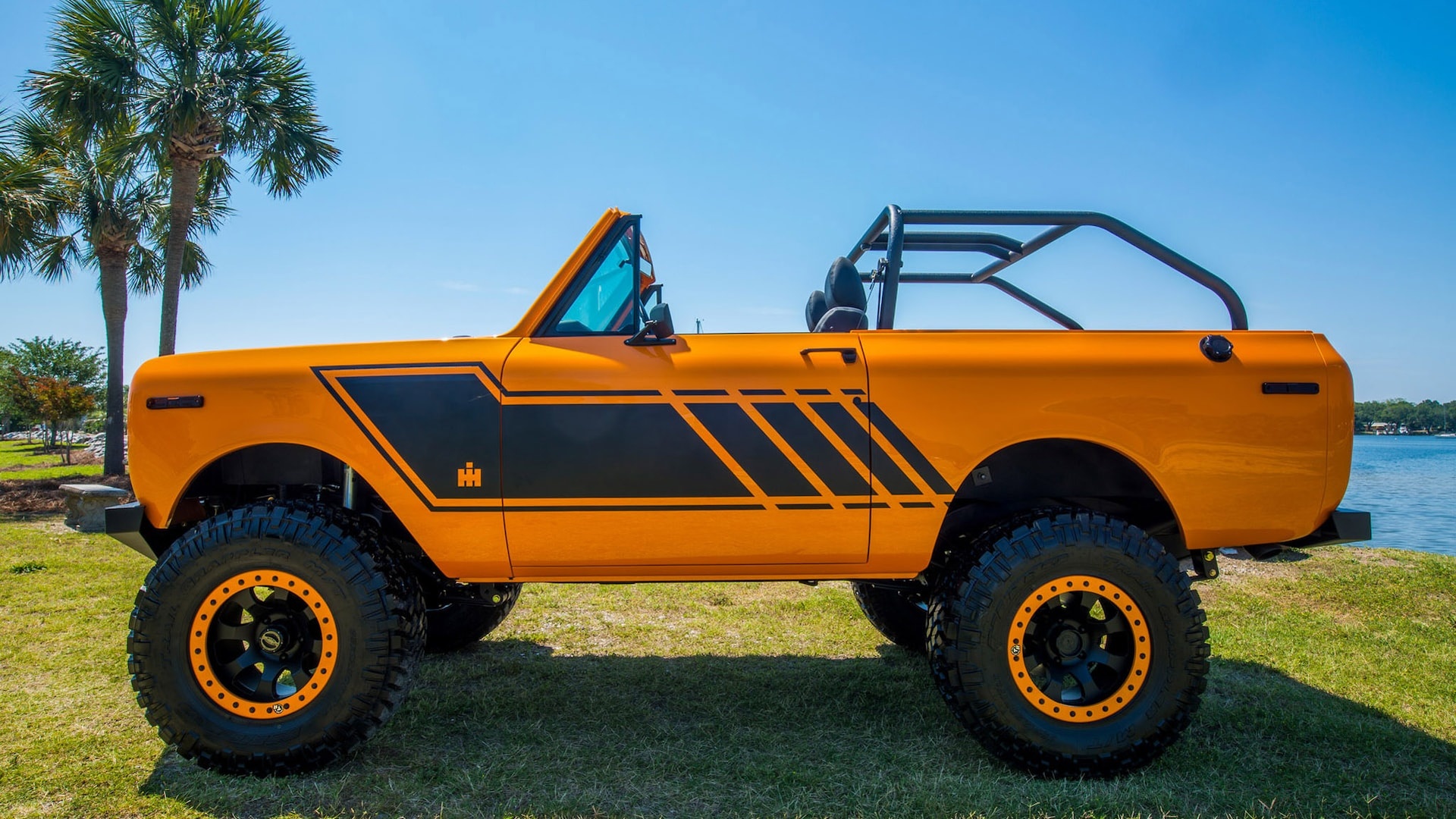 Custom 1979 Scout II, International Harvester Wallpaper, 1920x1080 Full HD Desktop