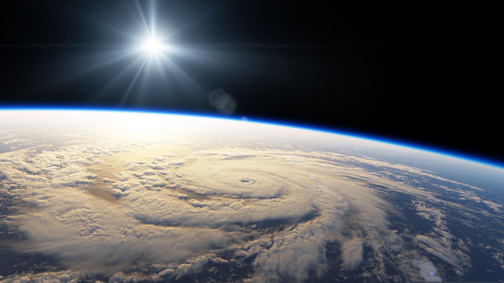 View From Space, Hurricane Wallpaper, 1920x1080 Full HD Desktop