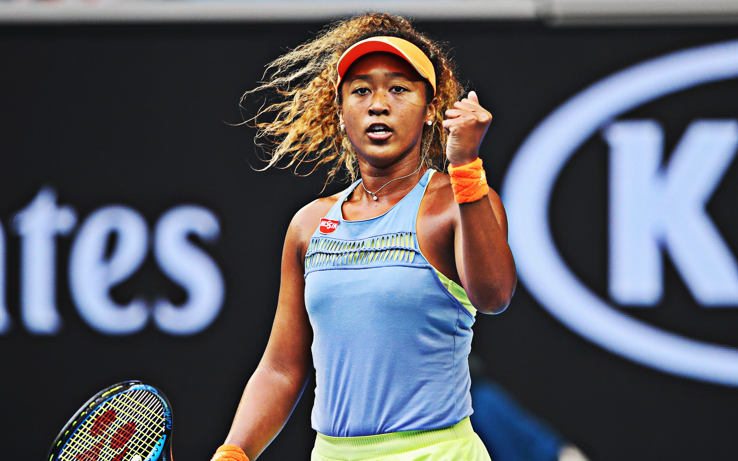 Naomi Osaka, Japanese tennis star, WTA tennis, Famous athlete, 2560x1600 HD Desktop