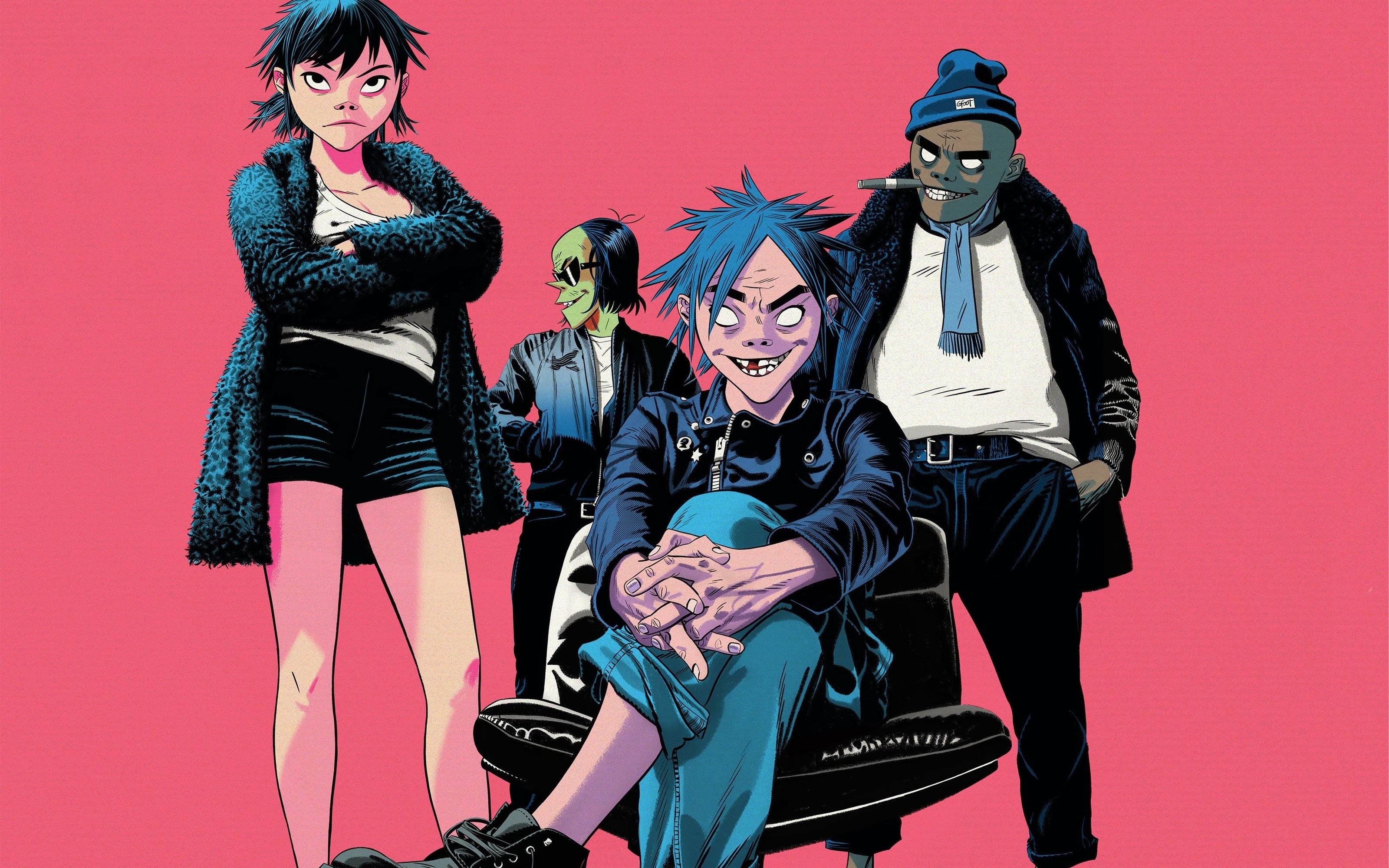 Gorillaz HD wallpaper, Background image, 3200x2000 HD Desktop