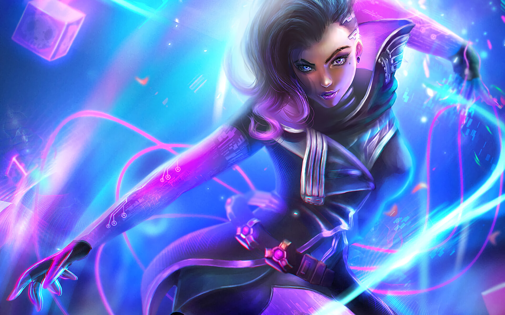 Sombra Overwatch, Top Free Backgrounds, 1920x1200 HD Desktop