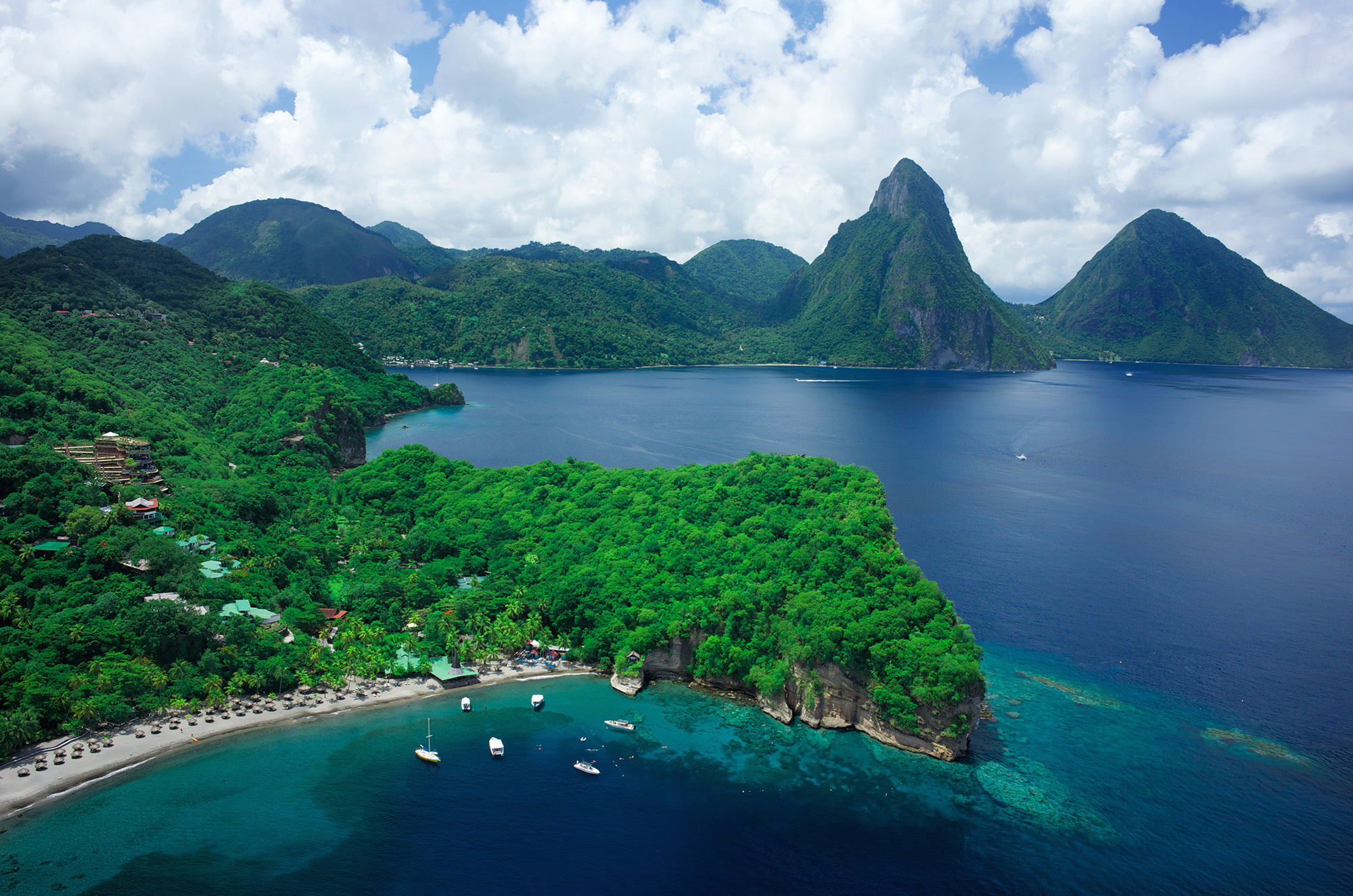 Pitons, St. Lucia, Reasons, Dive Destination, 2000x1330 HD Desktop