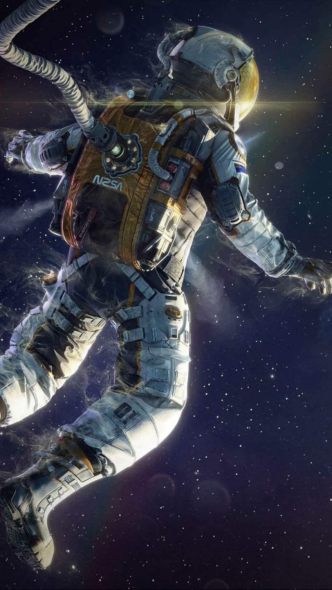 Awesome free HD, Astronaut wallpaper, Vibrant visuals, High-quality, 1080x1920 Full HD Phone