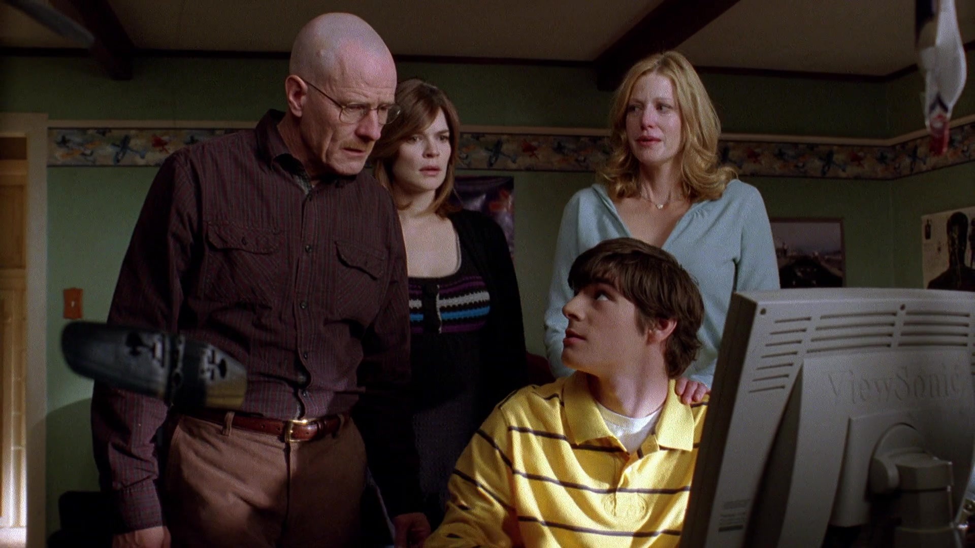 Walter White, Breaking Bad, RJ Mitte, Viewsonic monitor, 1920x1080 Full HD Desktop