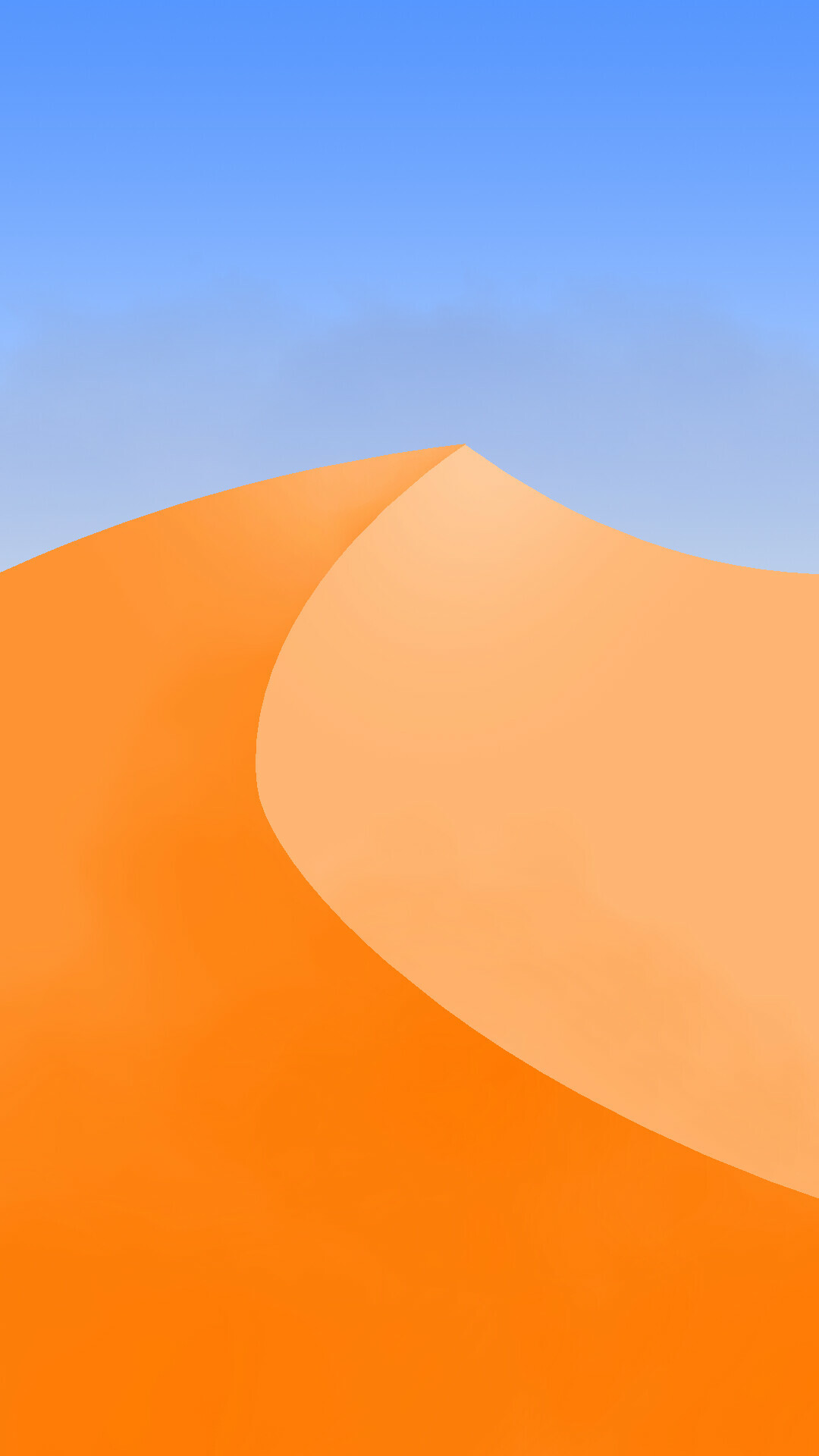 Simple smartphone wallpaper, Desert minimalism, Clean and crisp, Focus on nature, 1080x1920 Full HD Phone