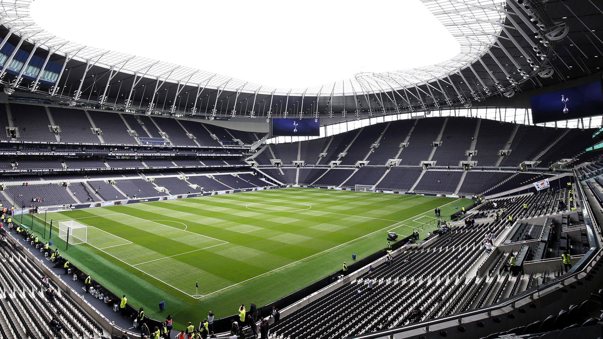 Tottenham Hotspur Stadium, Virtual backgrounds, Sports, 1920x1080 Full HD Desktop