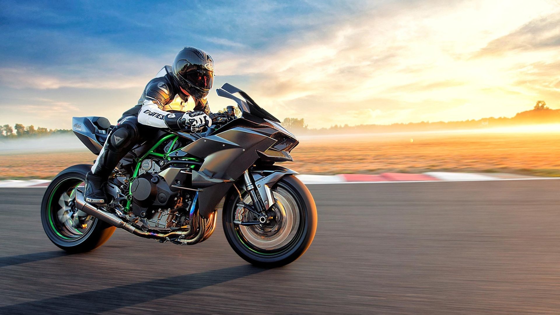 Kawasaki Ninja H2, Auto, H2R wallpapers, Best backgrounds, 1920x1080 Full HD Desktop