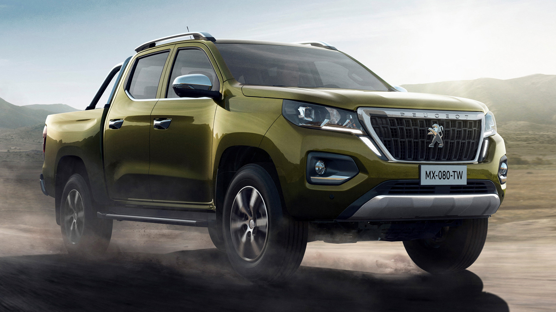 Peugeot Landtrek, Multipurpose double cab, Versatile performance, Stylish design, 1920x1080 Full HD Desktop