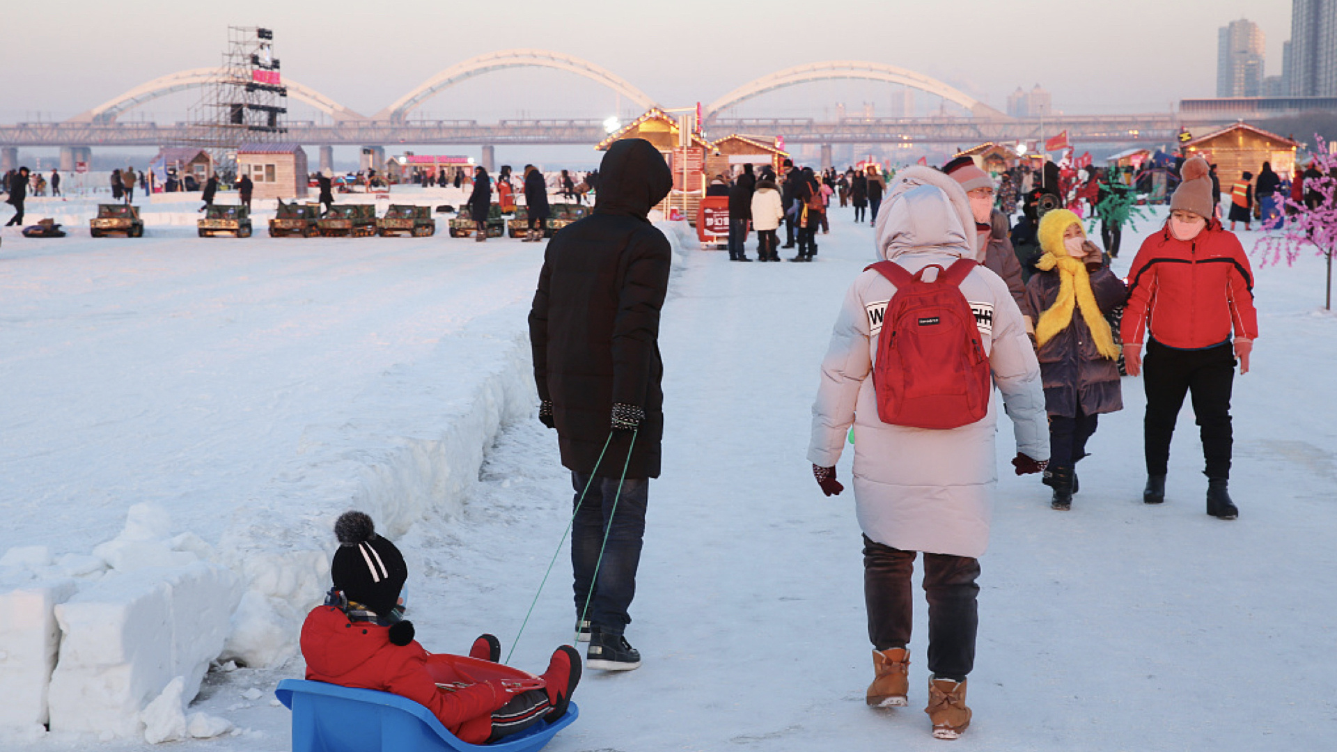 White Wonderland, Harbin, Winter Games, 1920x1080 Full HD Desktop