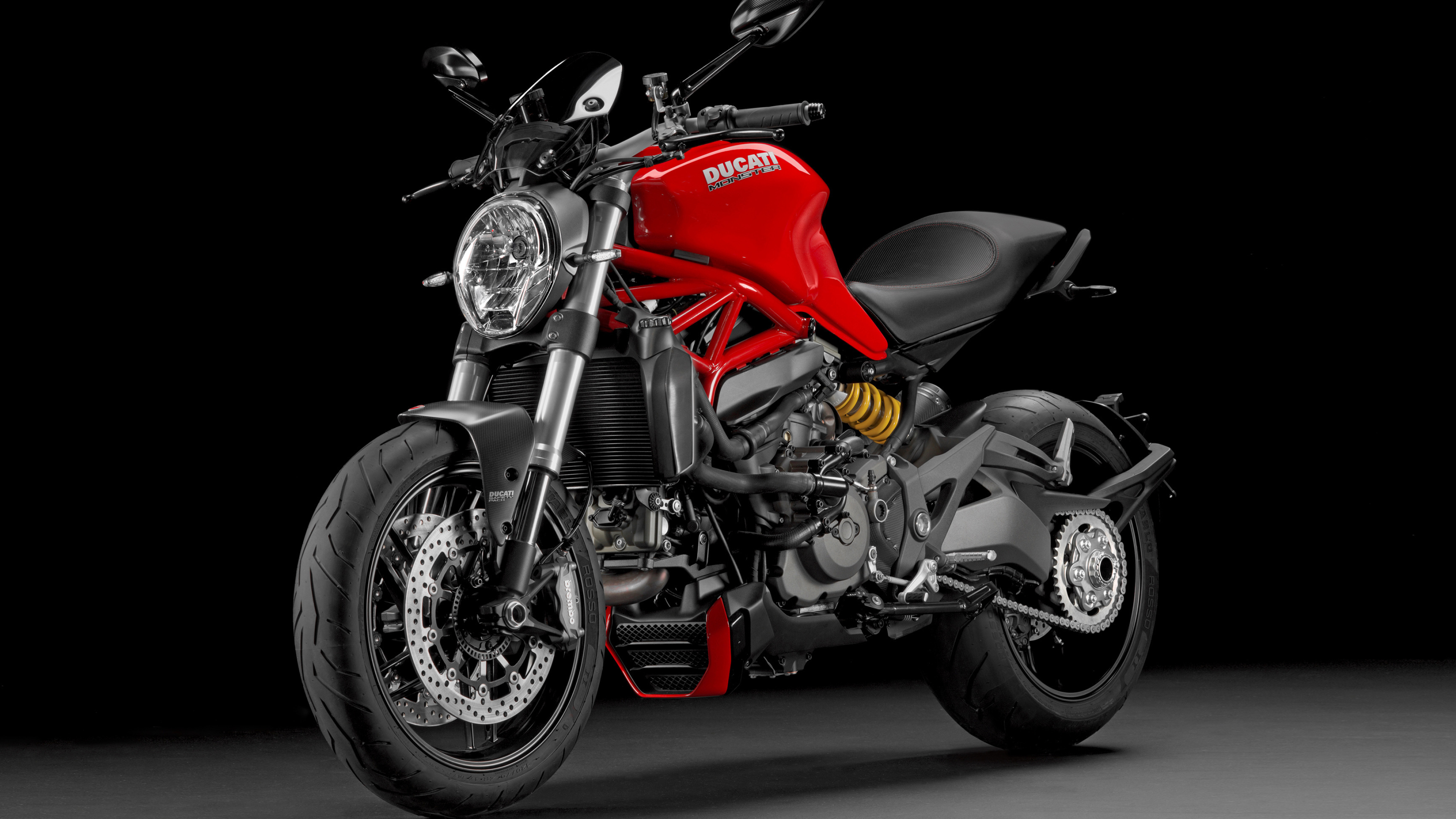 Ducati Monster, Ducati Monster 1200, Motorcycles wallpaper, Auto, 3840x2160 4K Desktop