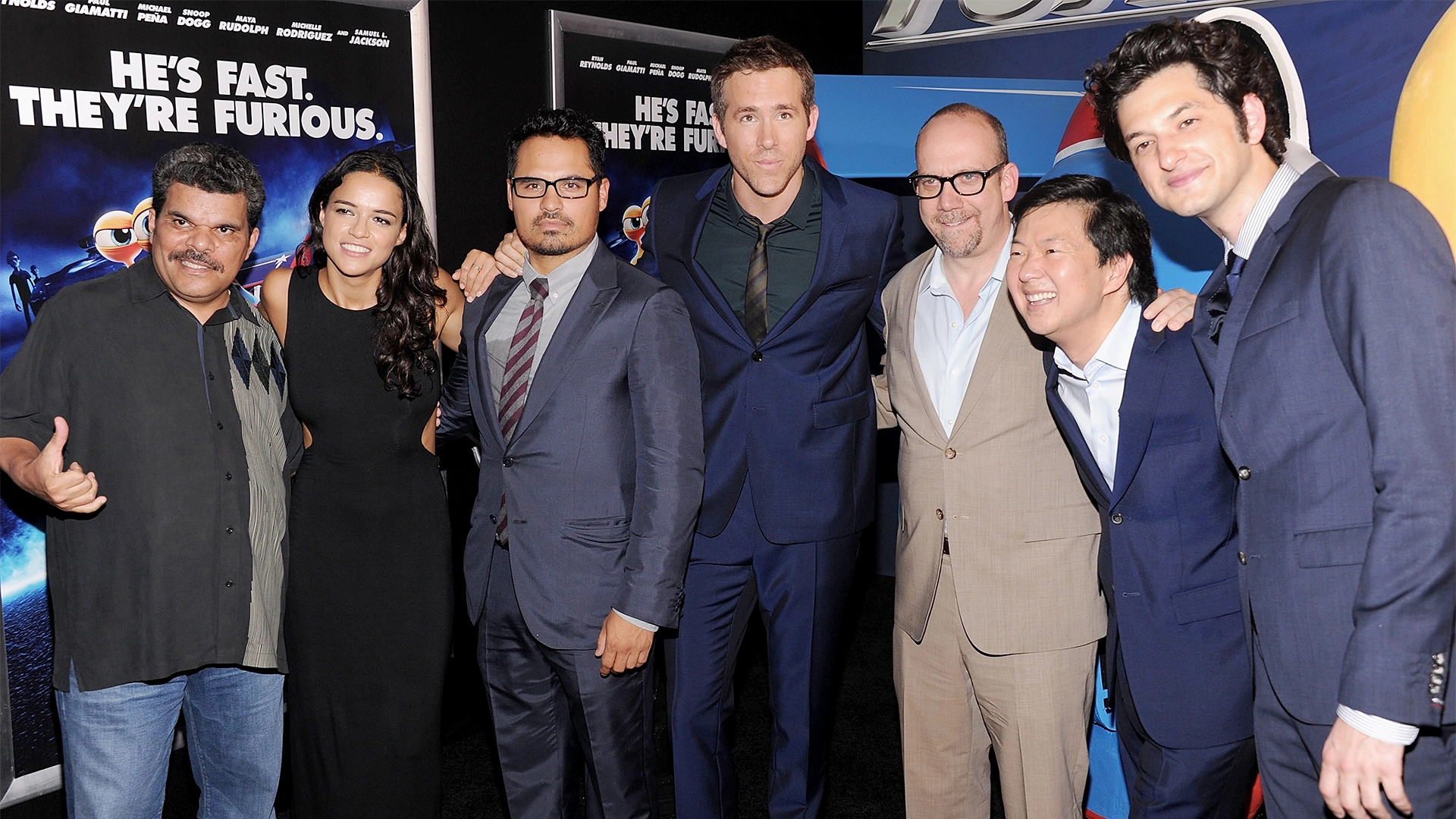 Ryan Reynolds, Paul Giamatti, Hail the snail, Turbo premiere, 1920x1080 Full HD Desktop