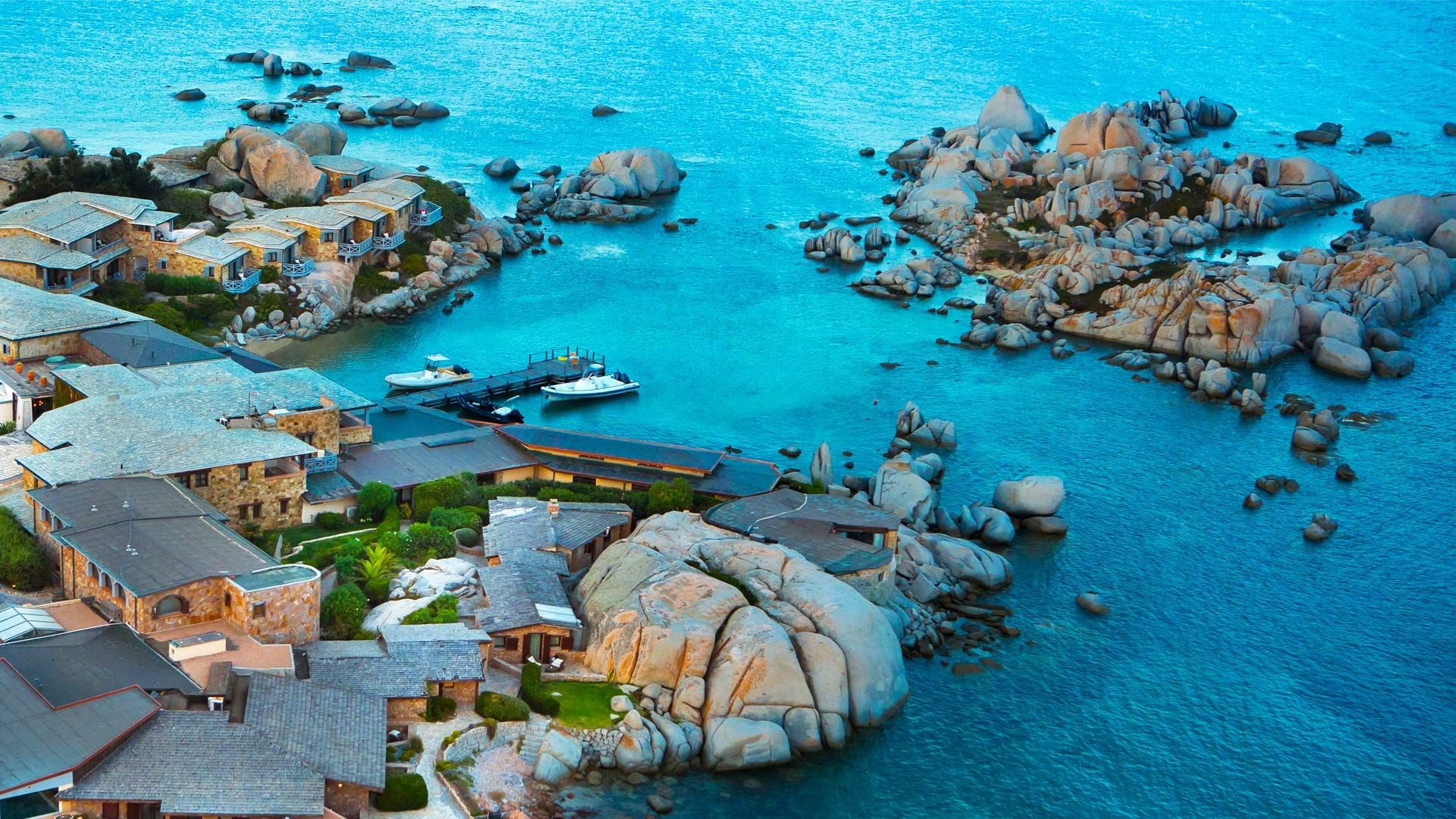 Hotel & Spa des Pecheurs, Ile de Cavallo, Corsica Island, Luxurious getaway, 1920x1080 Full HD Desktop