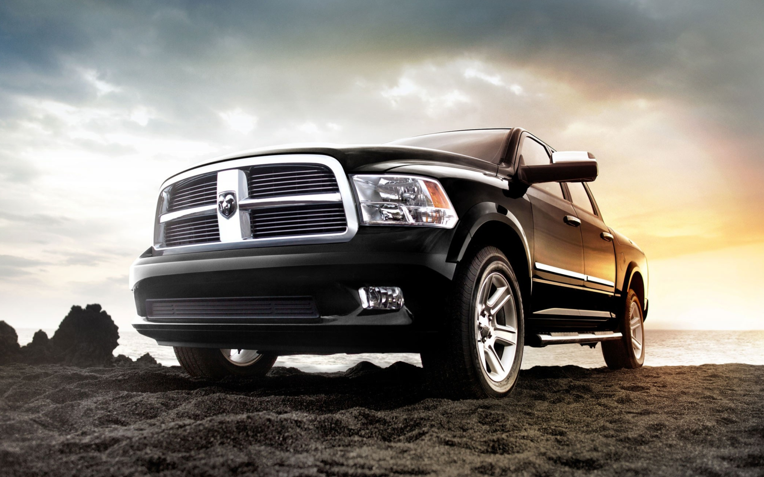 98 Dodge Ram 1500, Classic pickup, Timeless design, Captivating wallpapers, 2560x1600 HD Desktop