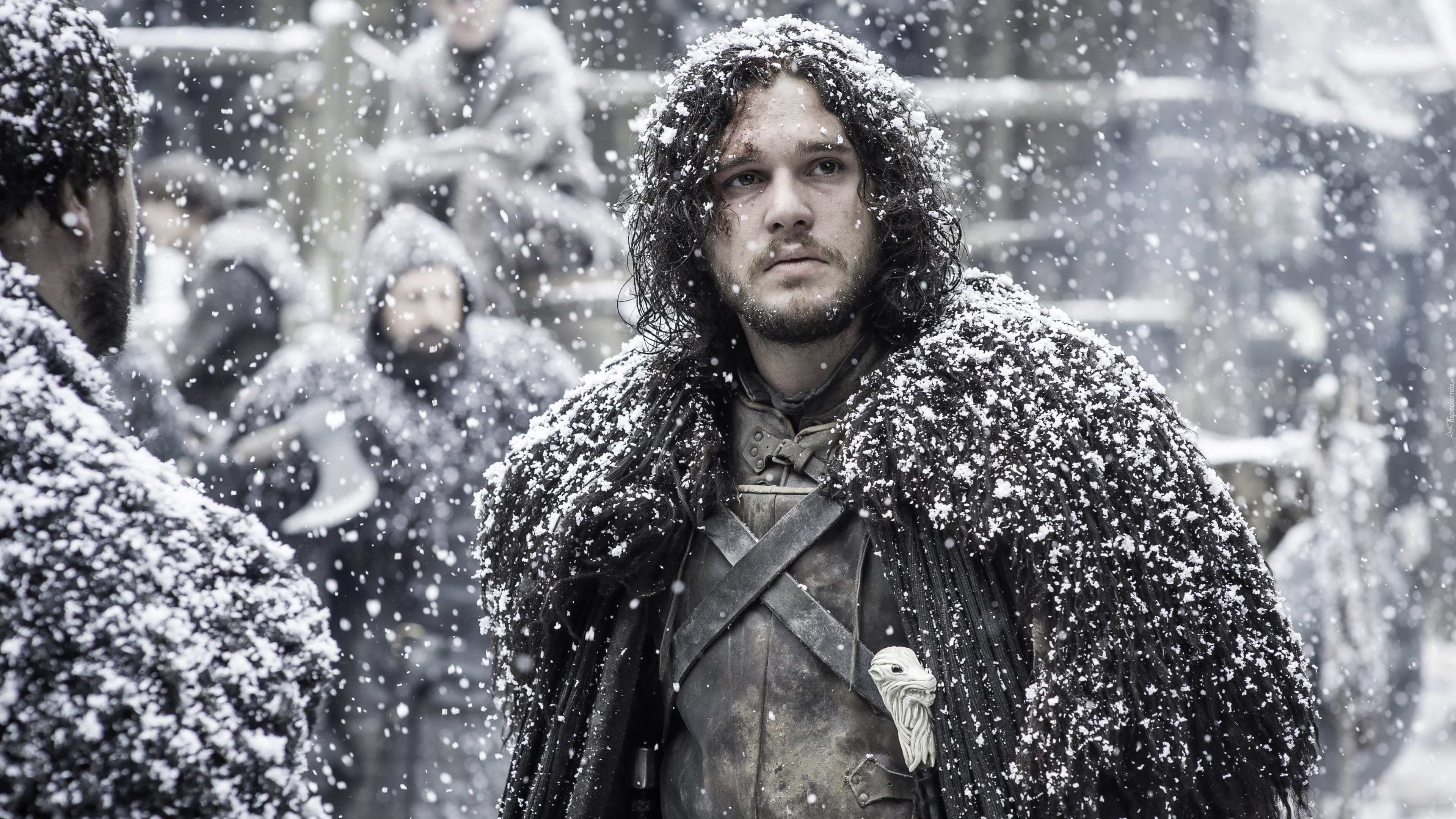 Kit Harington, TV shows, Jon Snow, Gra o tron, 3840x2160 4K Desktop