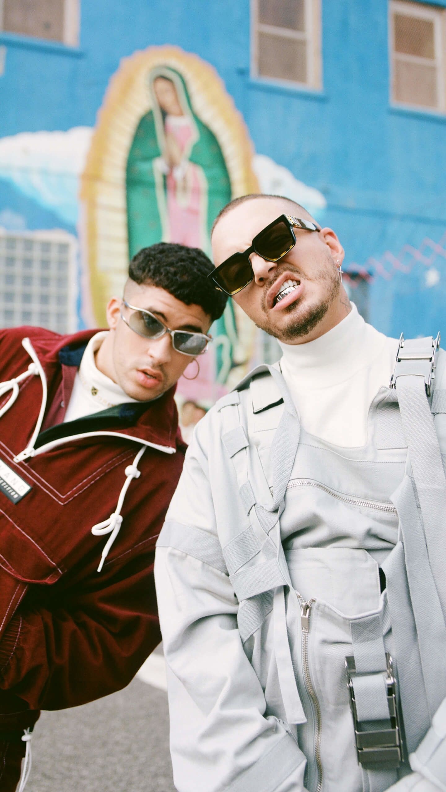 Bad Bunny and J Balvin, Bunny poster, Bunny wallpaper, Reggaeton, 1440x2560 HD Phone