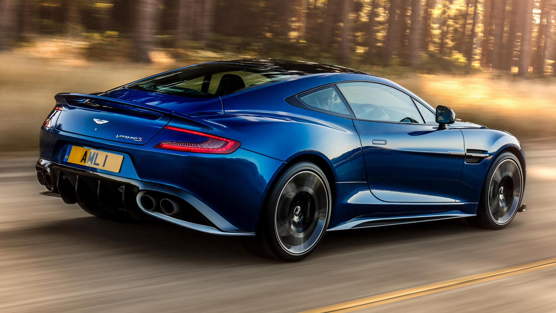 Aston Martin Vanquish, British elegance, Supreme comfort, Astonishing power, 1920x1080 Full HD Desktop