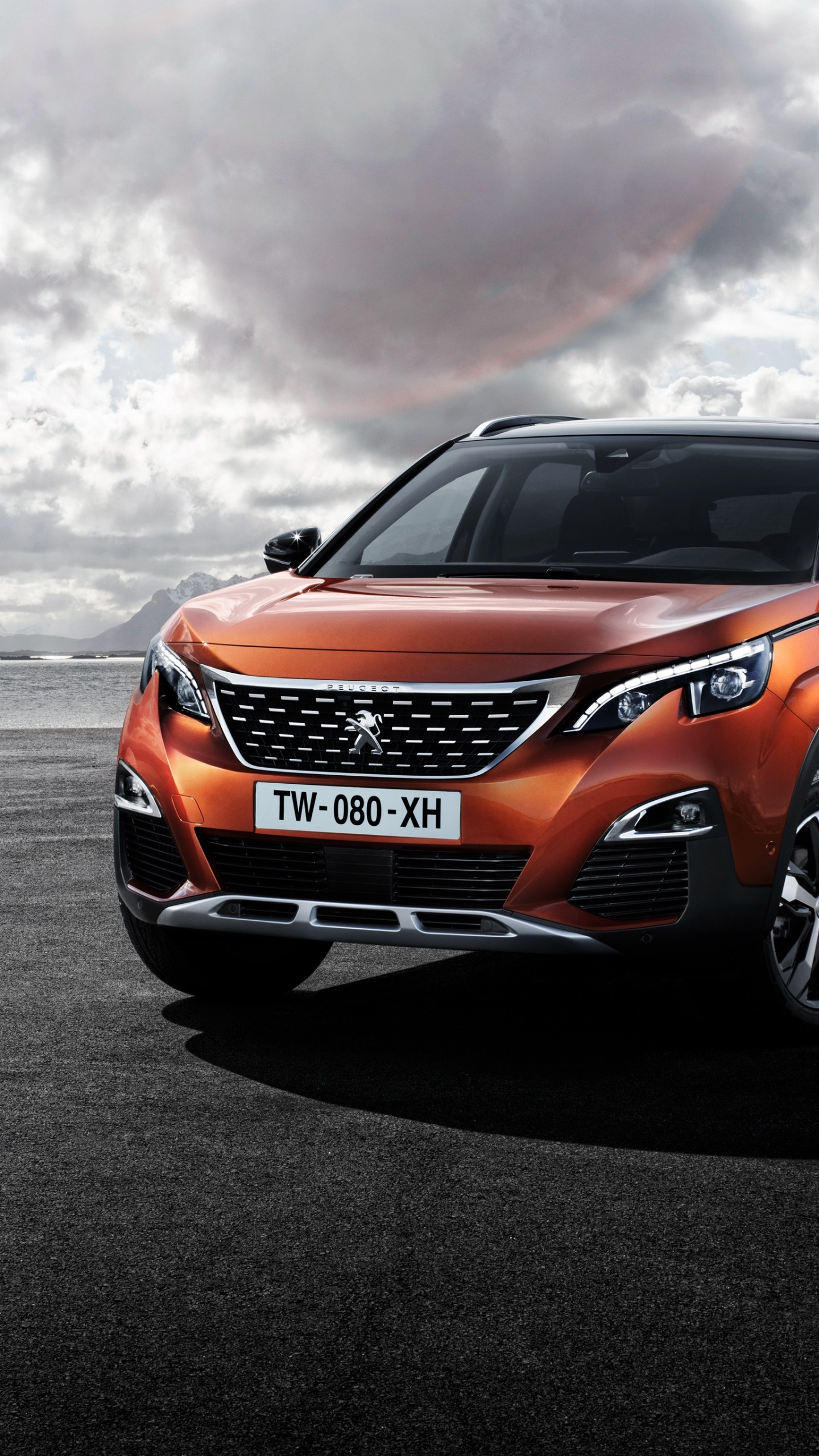 Peugeot 3008, Crossover i-Cockpit, Cutting-edge technology, Futuristic interiors, 1440x2560 HD Phone