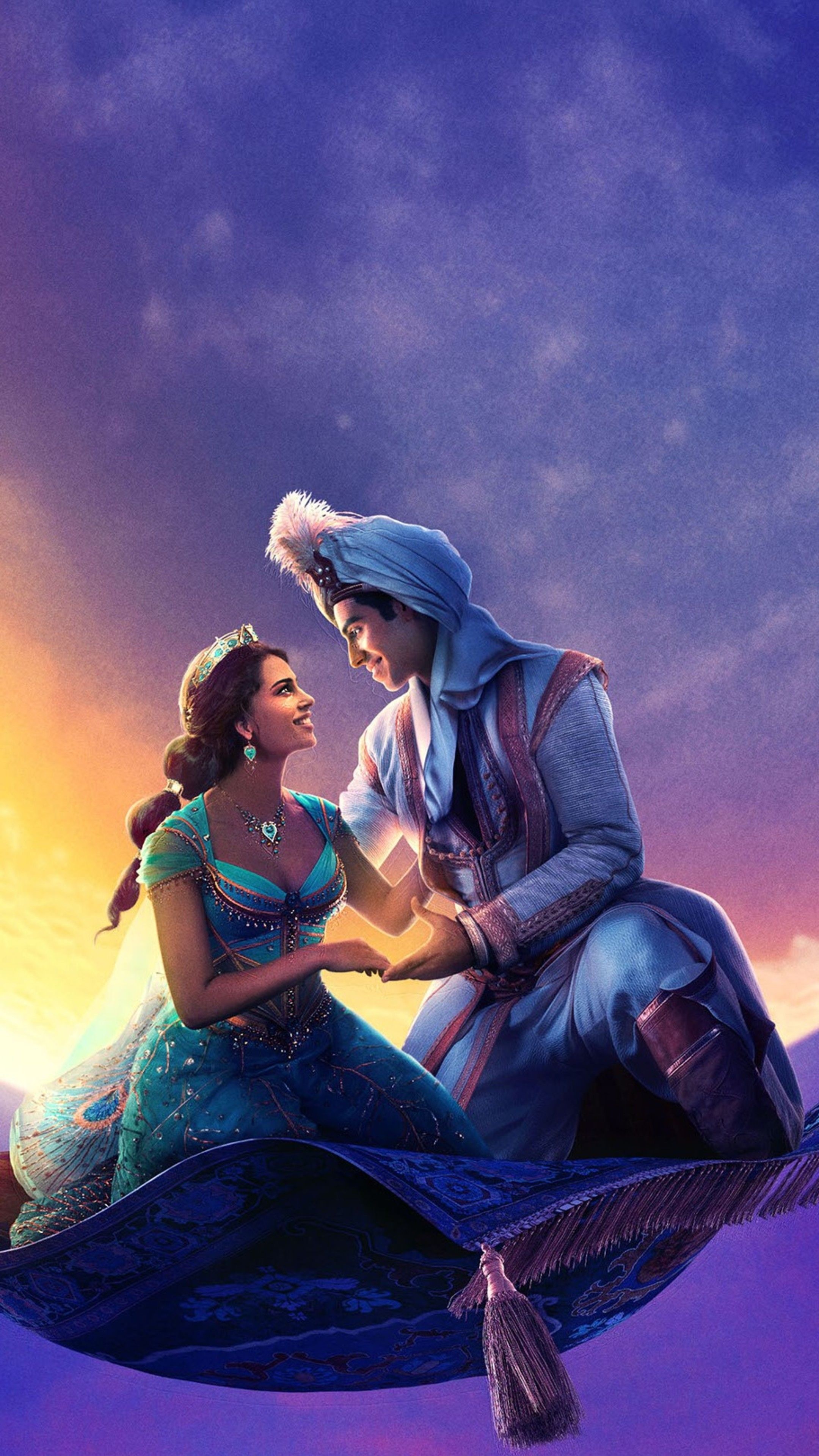 Naomi Scott, Aladdin 2019 Movie, Walt Disney Pictures, 2160x3840 4K Phone