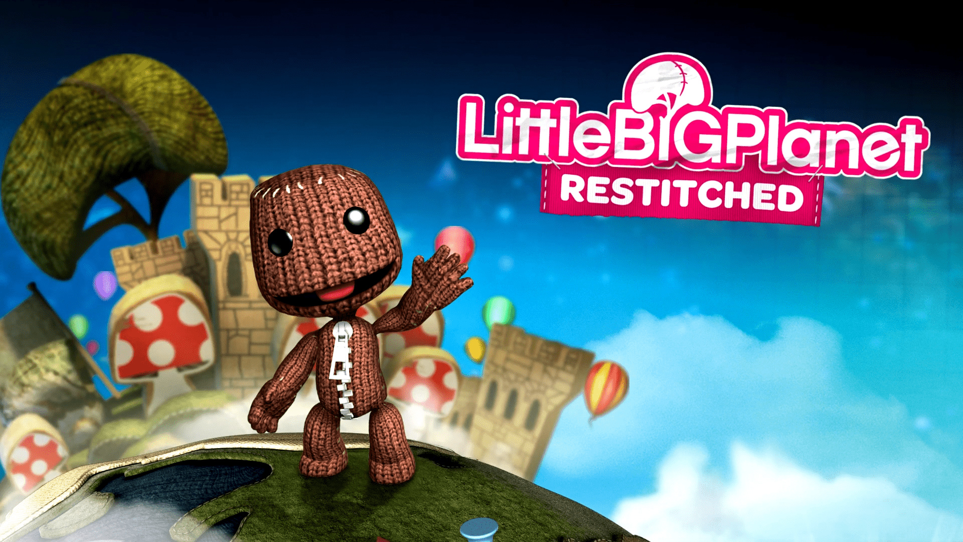 Sackboy, LittleBigPlanet, Restitched project, Cease and desist, 1920x1080 Full HD Desktop