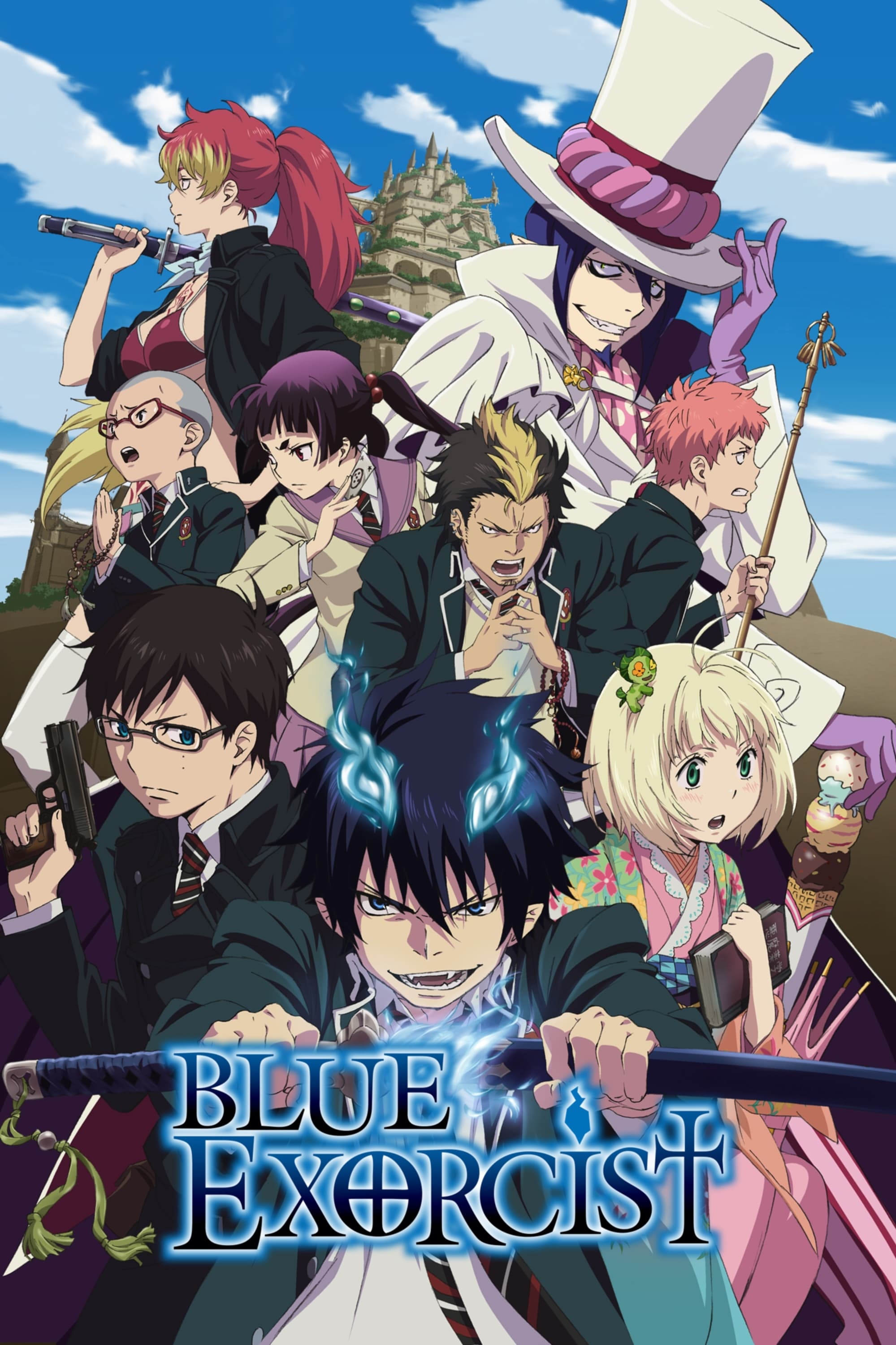 Blue Exorcist TV series, Posters, Movie database, Anime fan favorite, 2000x3000 HD Phone