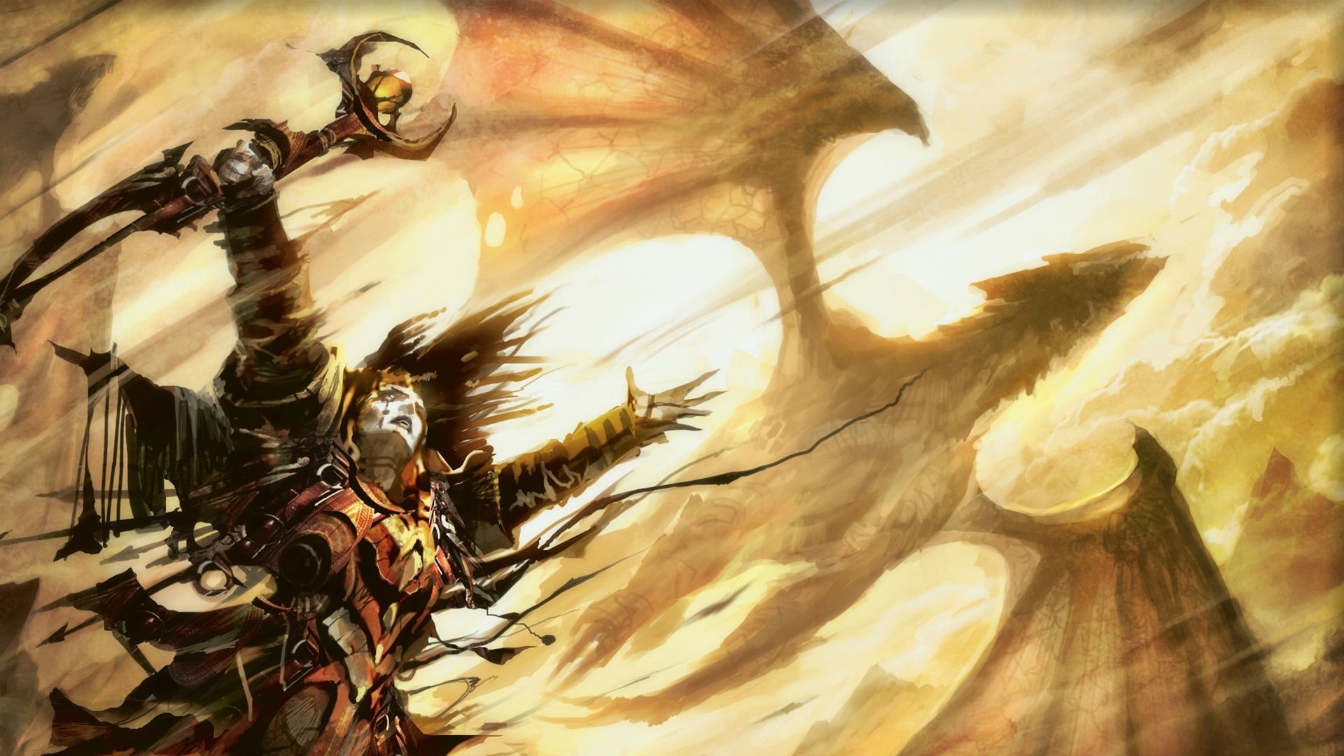 Dragonmaster Outcast, Magic: The Gathering Wallpaper, 1920x1080 Full HD Desktop