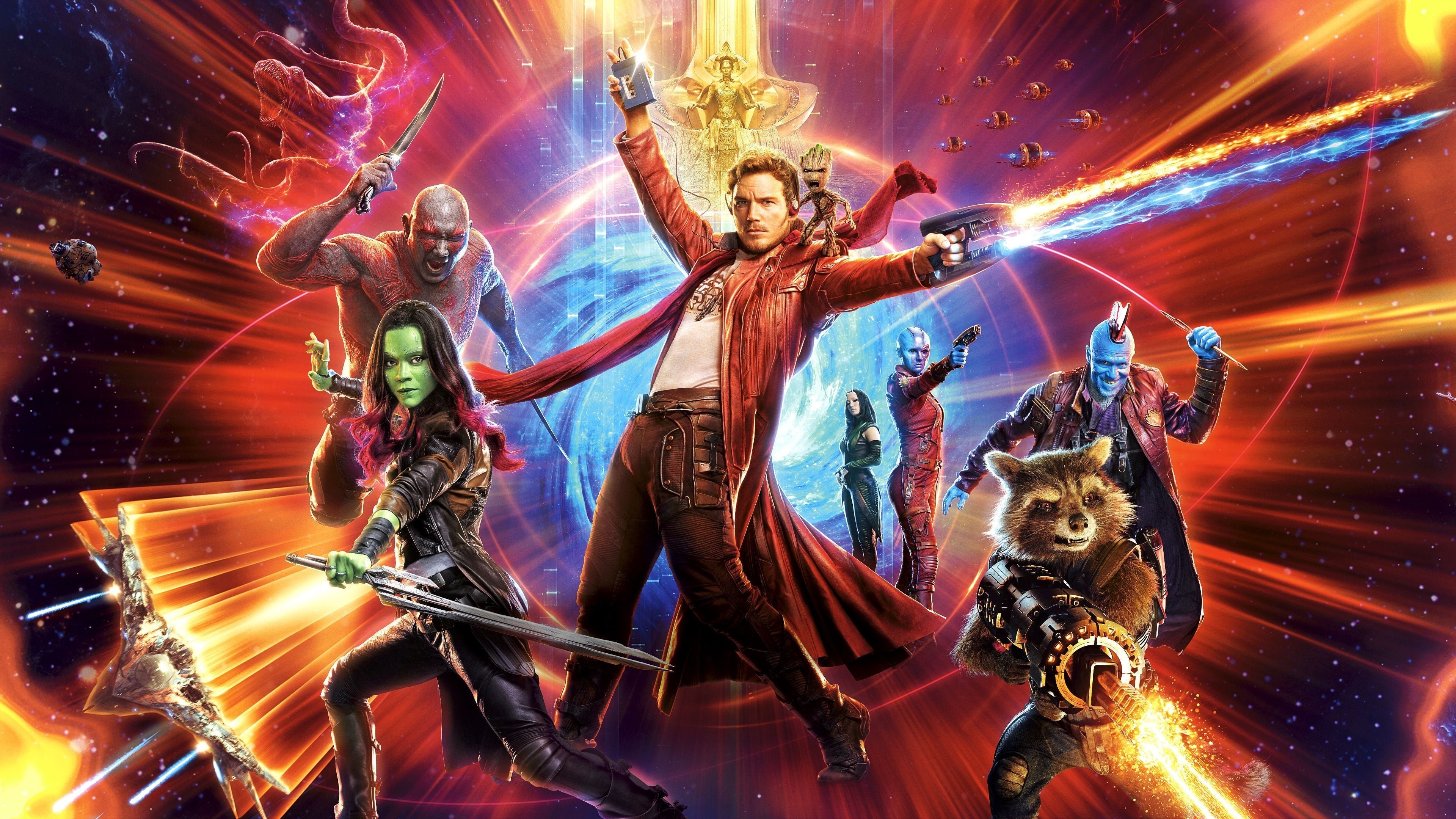 Guardians of the Galaxy vol 2, Extras, Rakuten TV, 3840x2160 4K Desktop