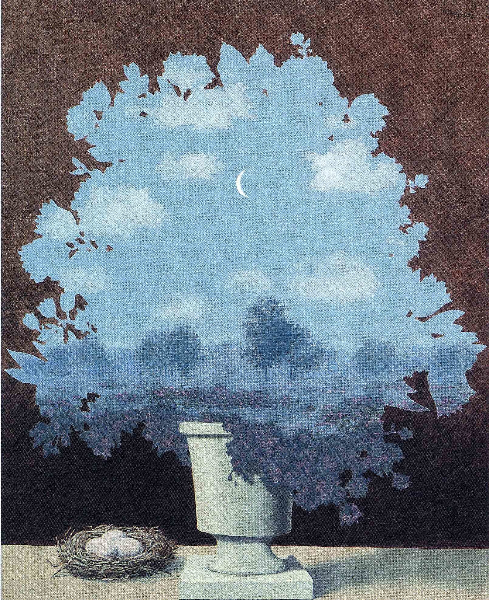 The Land of Miracles, Magritte Wallpaper, 1610x1980 HD Phone