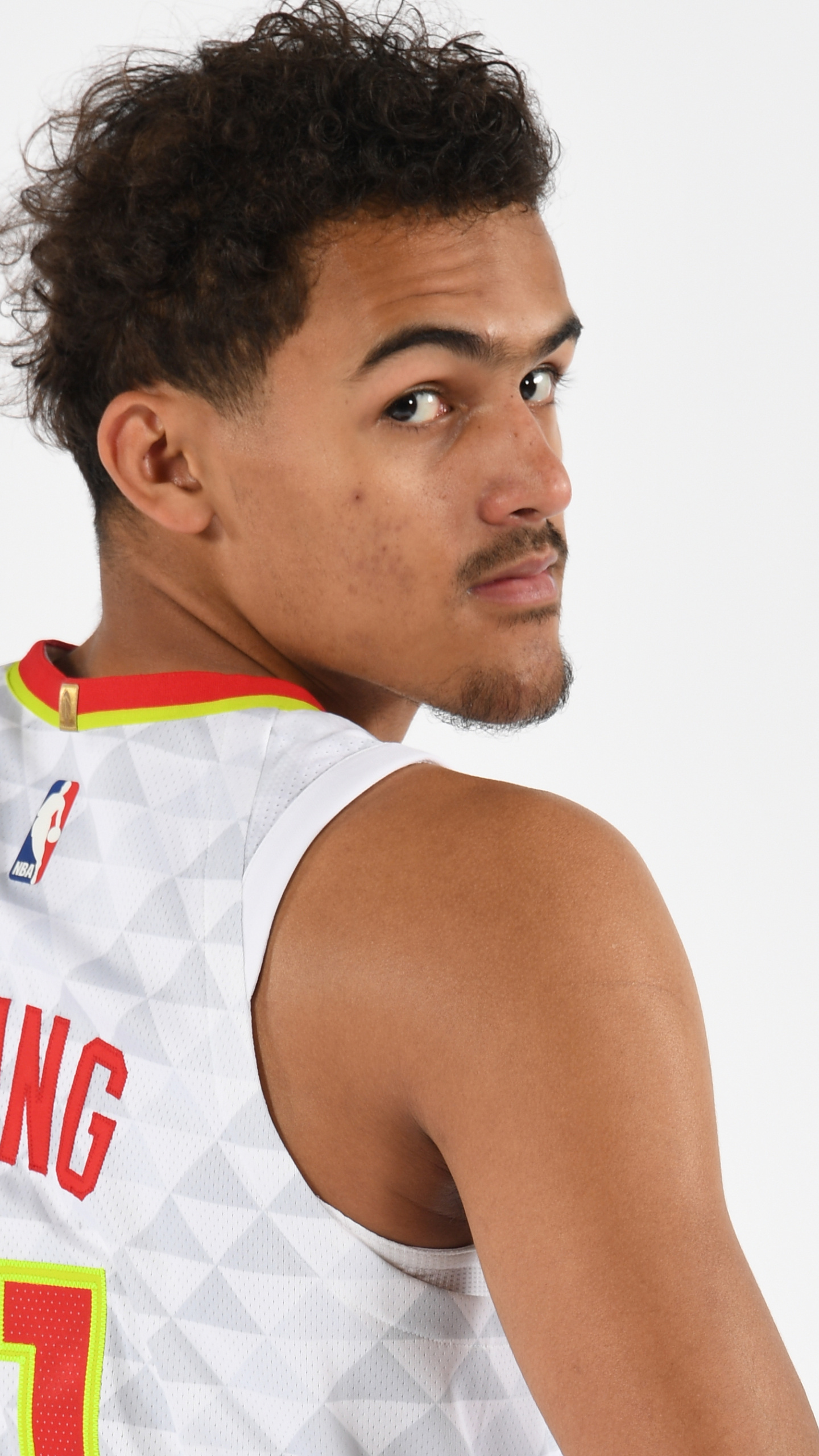 Trae Young press conference, Atlanta Hawks, 1440x2560 HD Phone