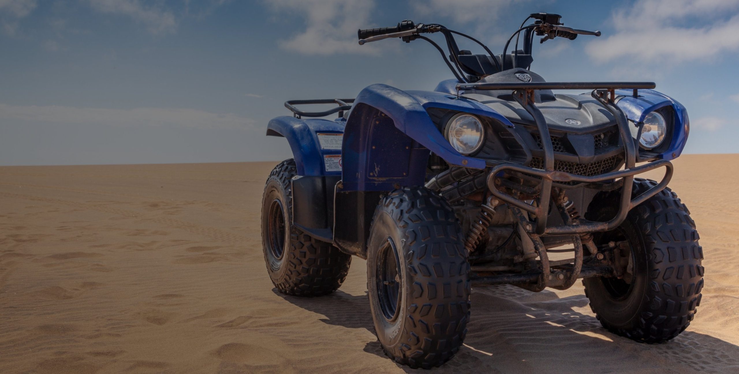 Yamaha Grizzly 125, ATV Wallpaper, 2560x1300 HD Desktop