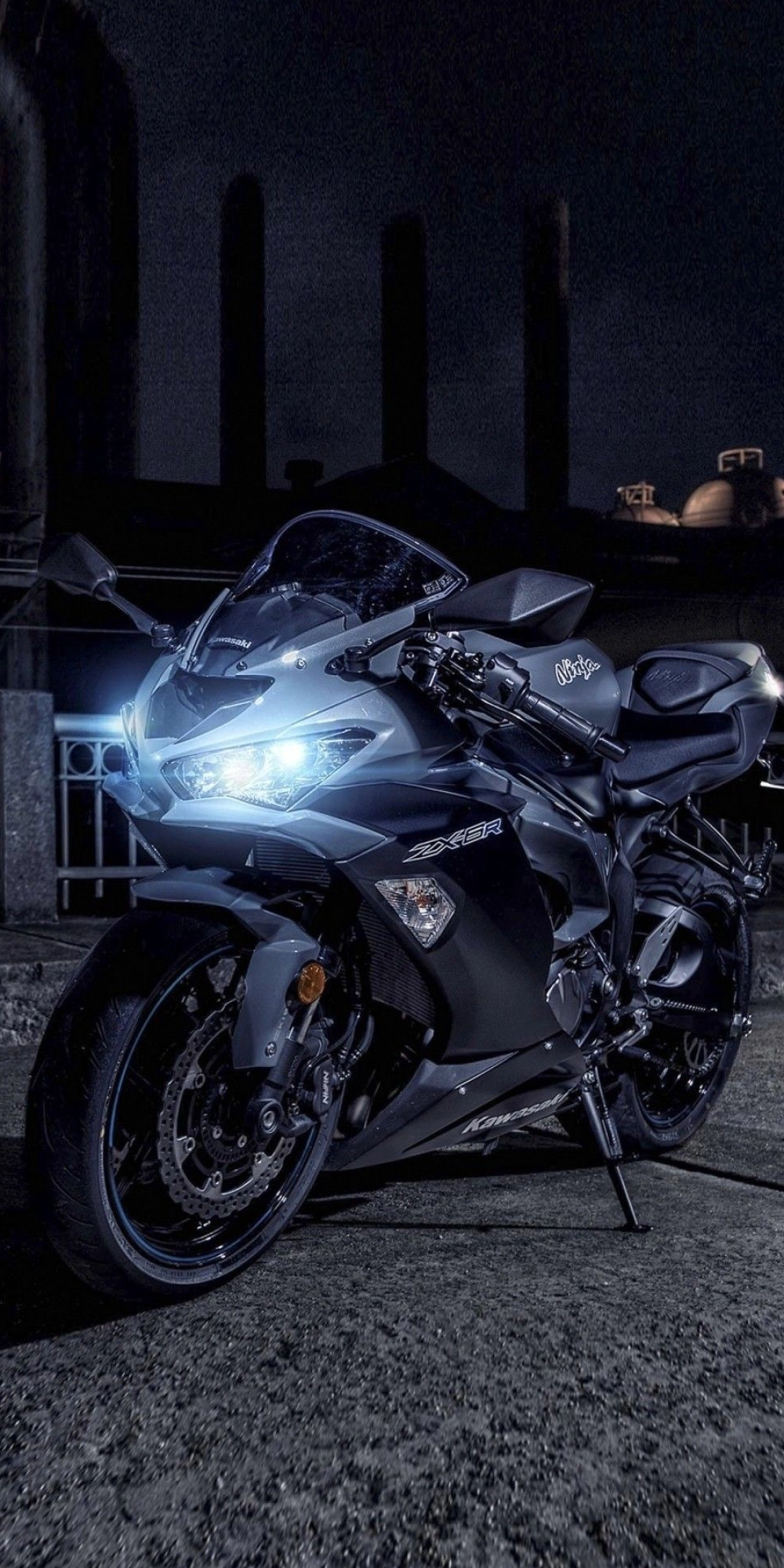 Ninja ZX-6R, Street Bikes Wallpaper, 1080x2160 HD Phone