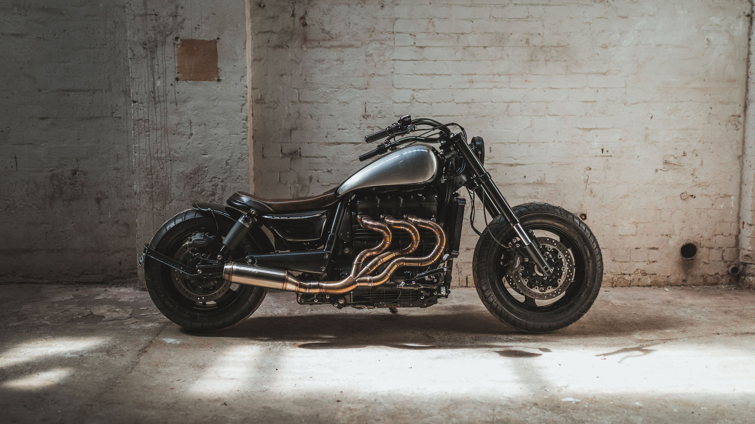 Triumph Rocket III, Custom by Gasoline Motor Co, Auto, 2400x1350 HD Desktop