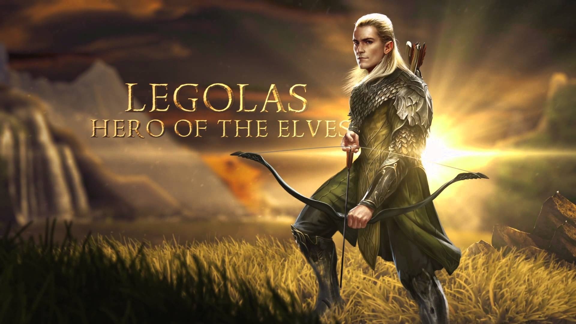 The Hobbit: Armies of the Third Age, Legolas Wallpaper, 1920x1080 Full HD Desktop