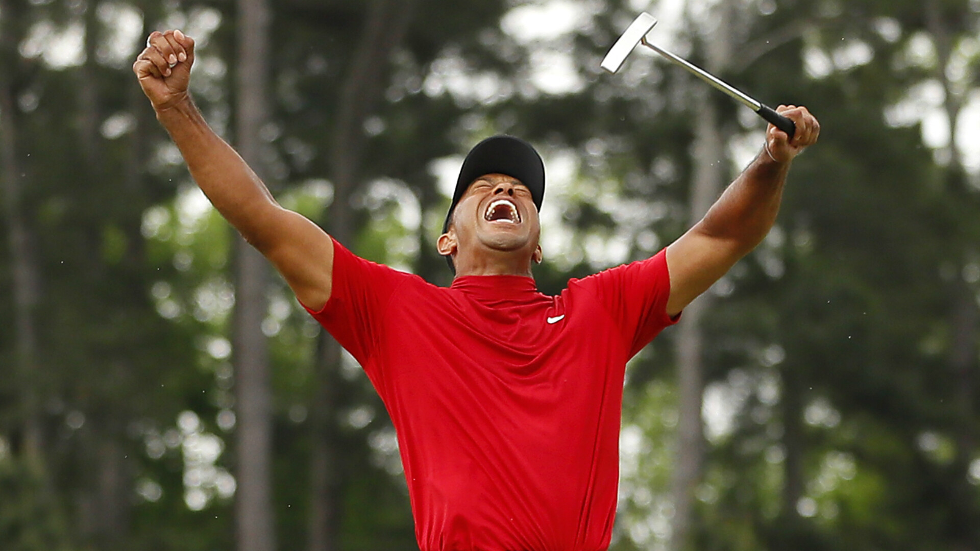 Tiger Woods, Golf legend, Sporting excellence, Record-breaking achievements, 1920x1080 Full HD Desktop